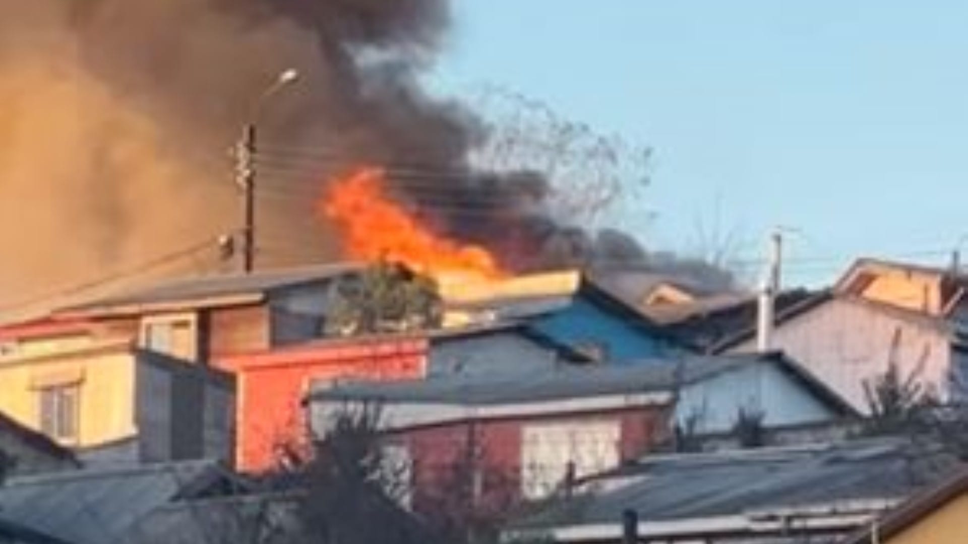 Pesar por muerte de conductor de locomoción pública durante incendio en Lota