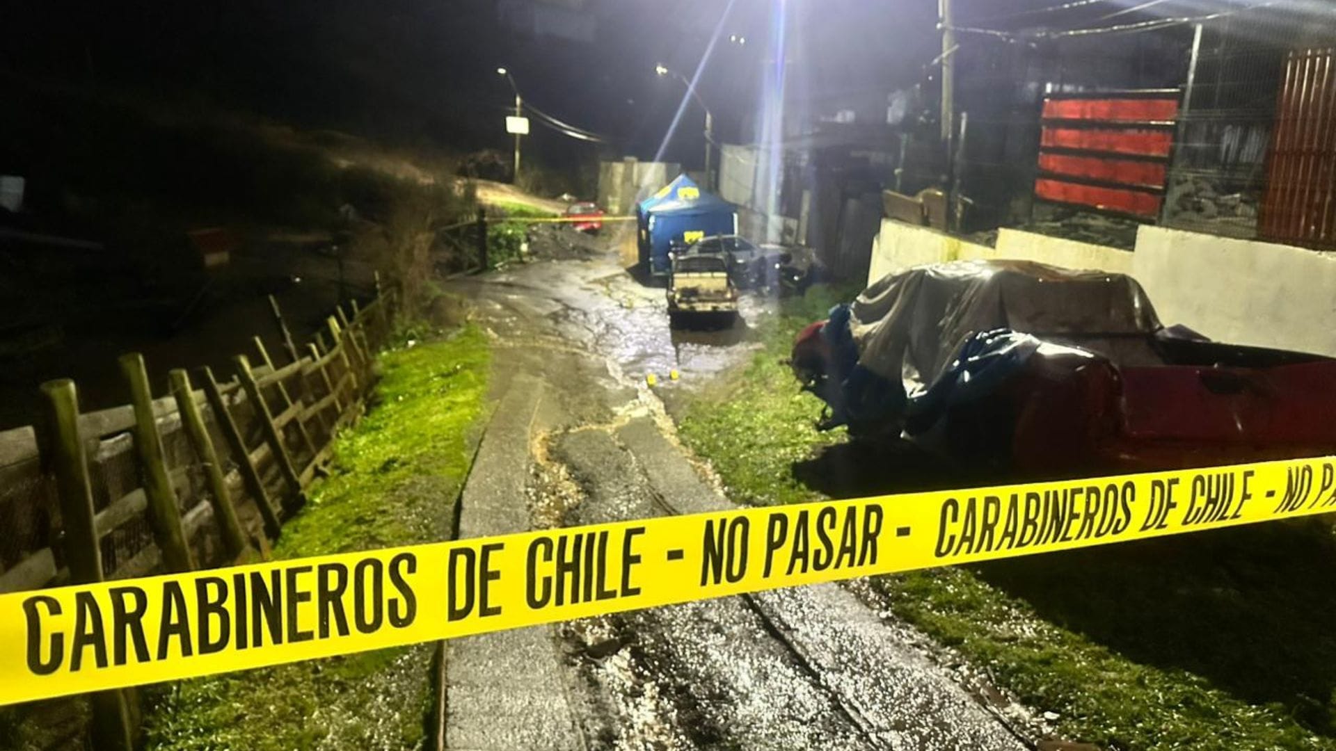 Hombre fue baleado en Los Cerros de Talcahuano: Lo hallaron en plena vía pública