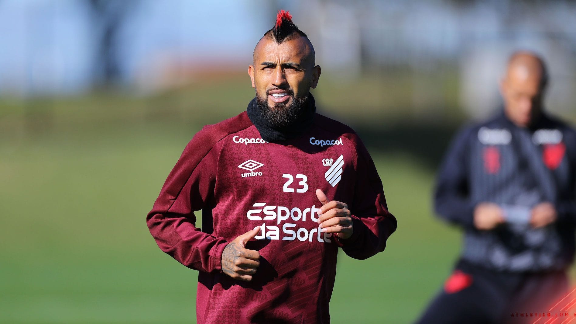 Arturo Vidal va por su nueva aventura en el Athletico Paranaense de Brasil