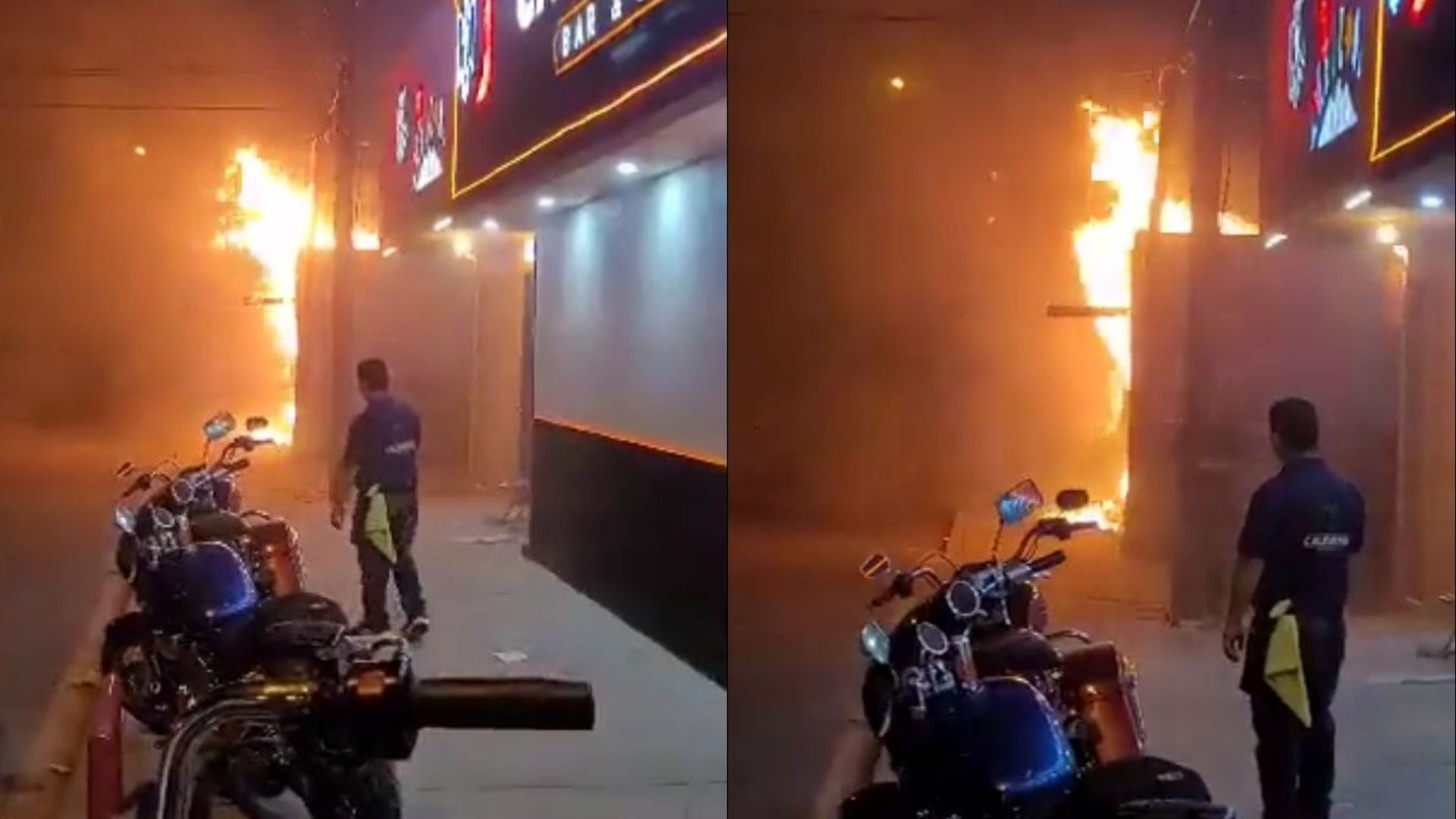 11 personas murieron calcinadas tras incendio al  interior de bar en México
