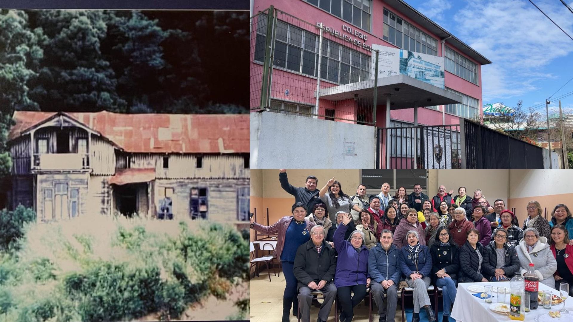 Volver al colegio después de 40 años: Escuela República del Ecuador de Concepción está en su centenario