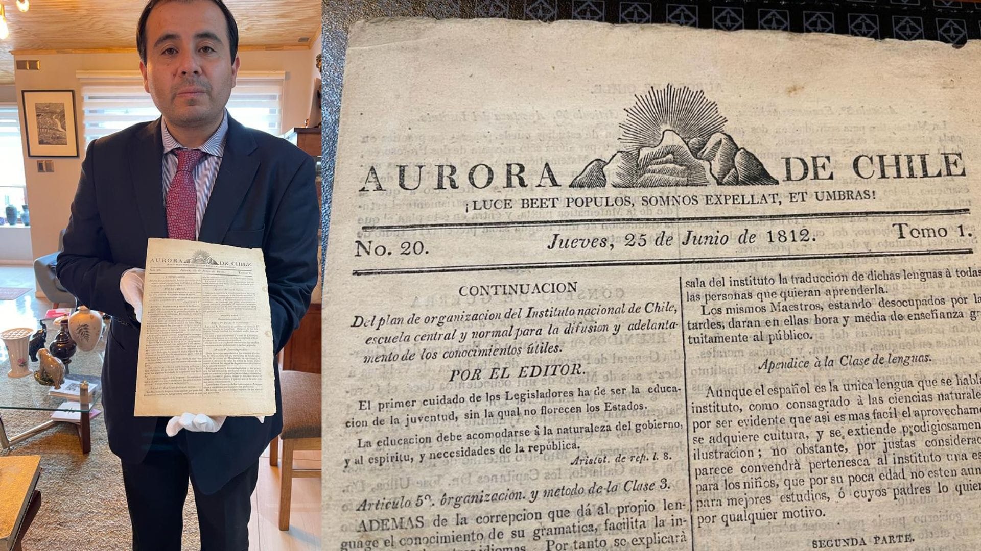 Joyas históricas en Concepción: Accedimos a un original de la Aurora de Chile
