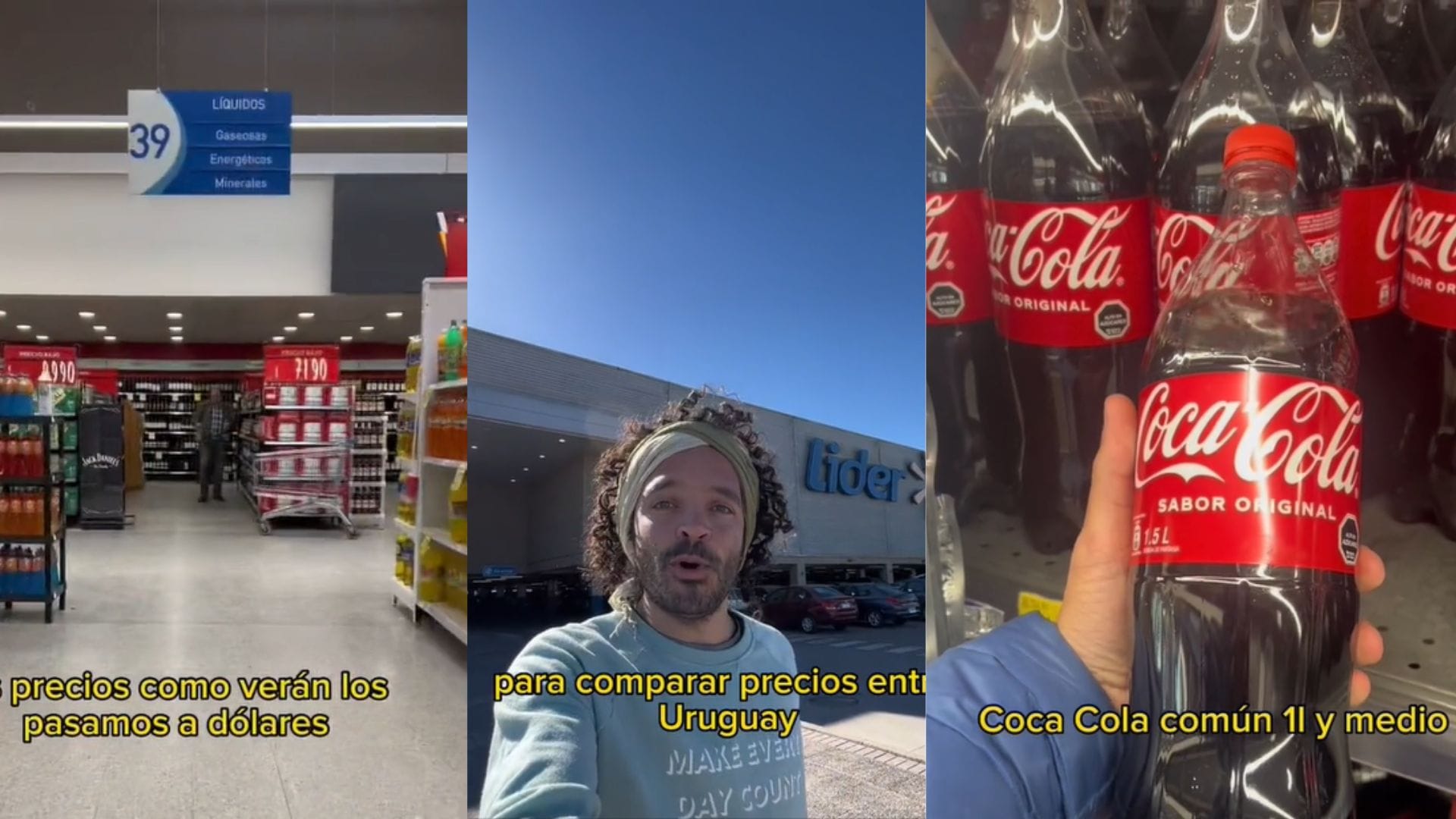 ¿Es caro Chile?: Tiktoker desata las dudas al comparar precios con Uruguay y Argentina