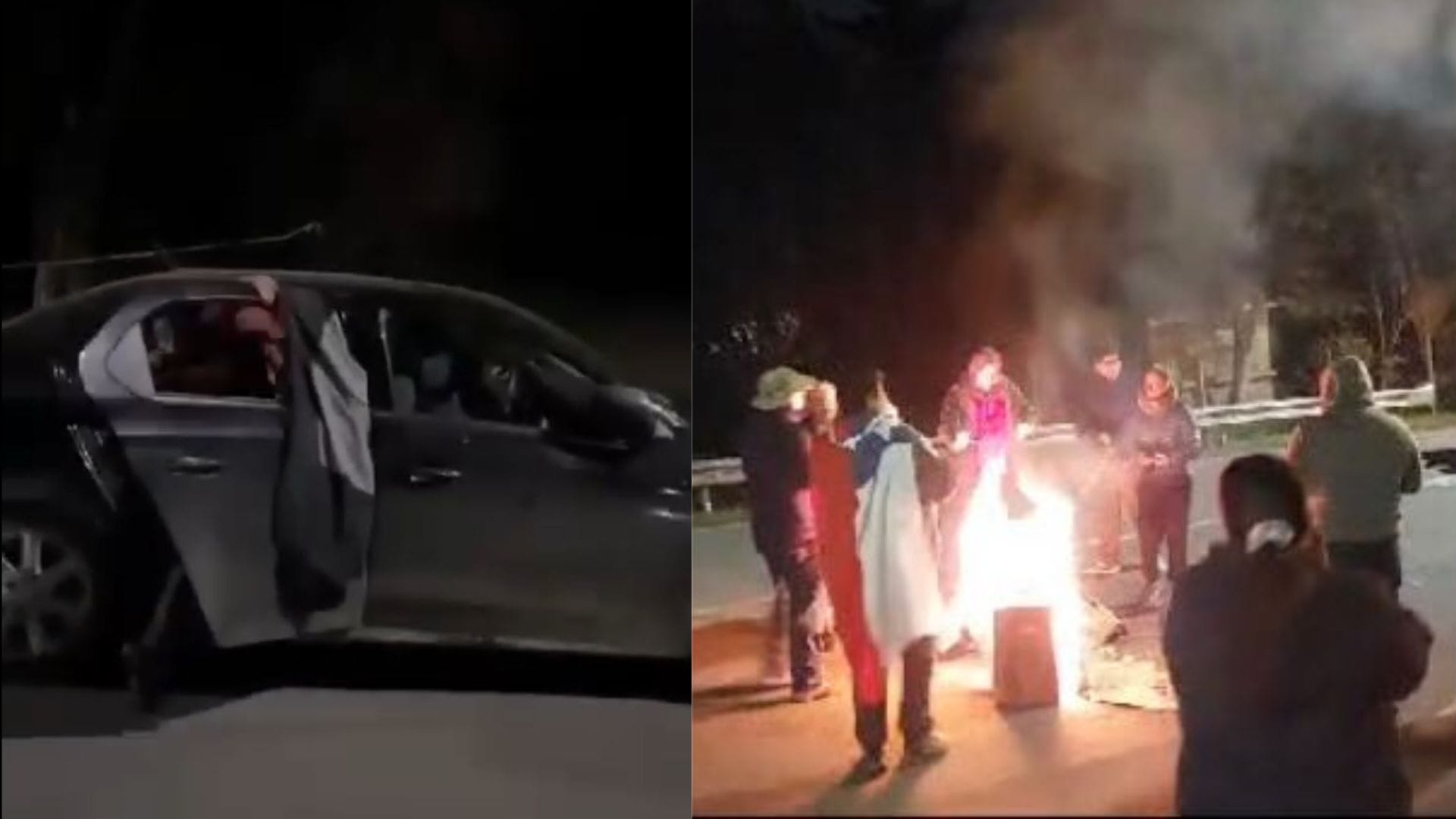 Han ocurrido seguidilla de robos: Vecinos de Río Claro en Yumbel se manifestaron exigiendo mayor seguridad