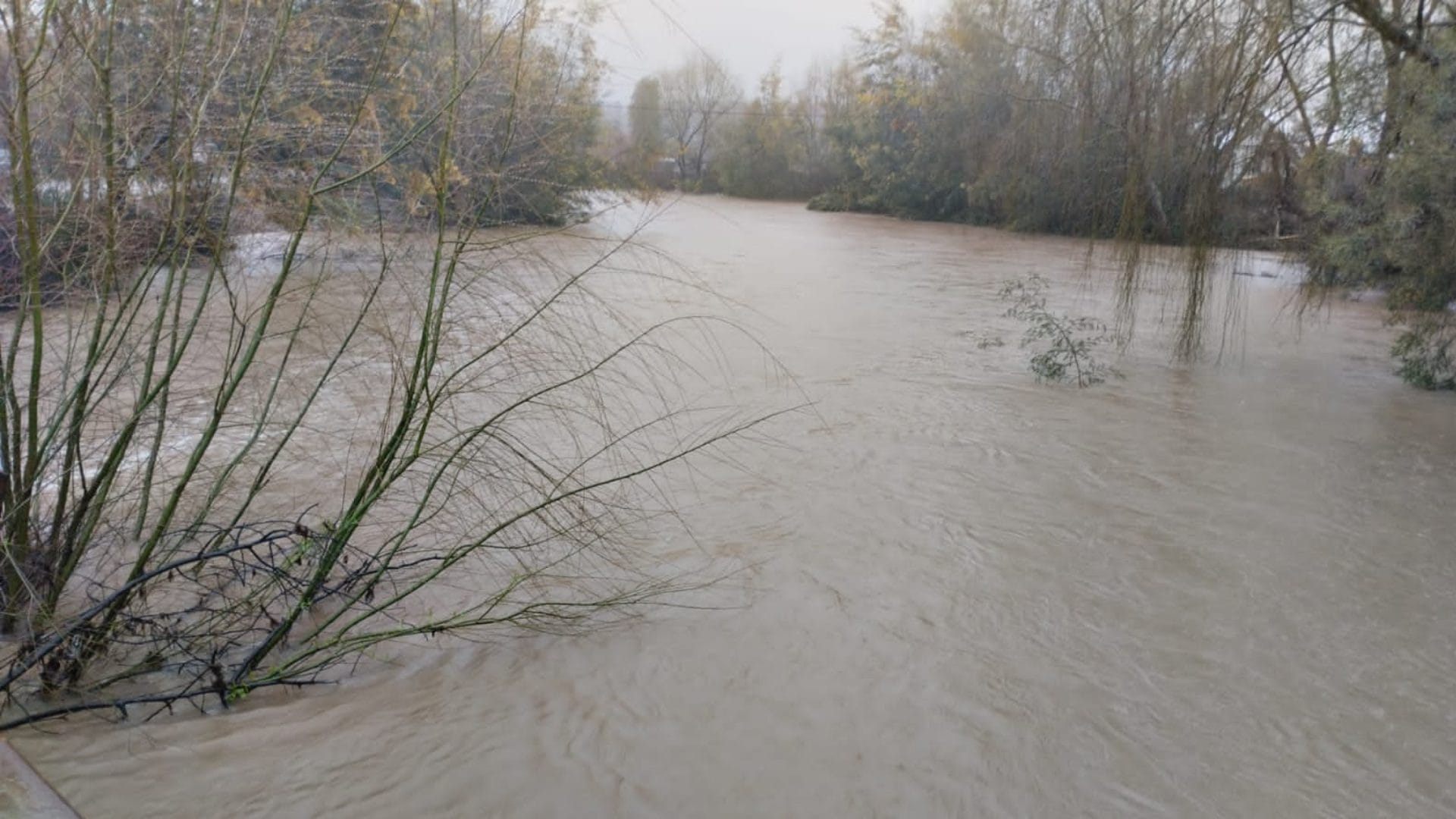 Declaran Alerta Roja en Concepción por desborde del río Andalién