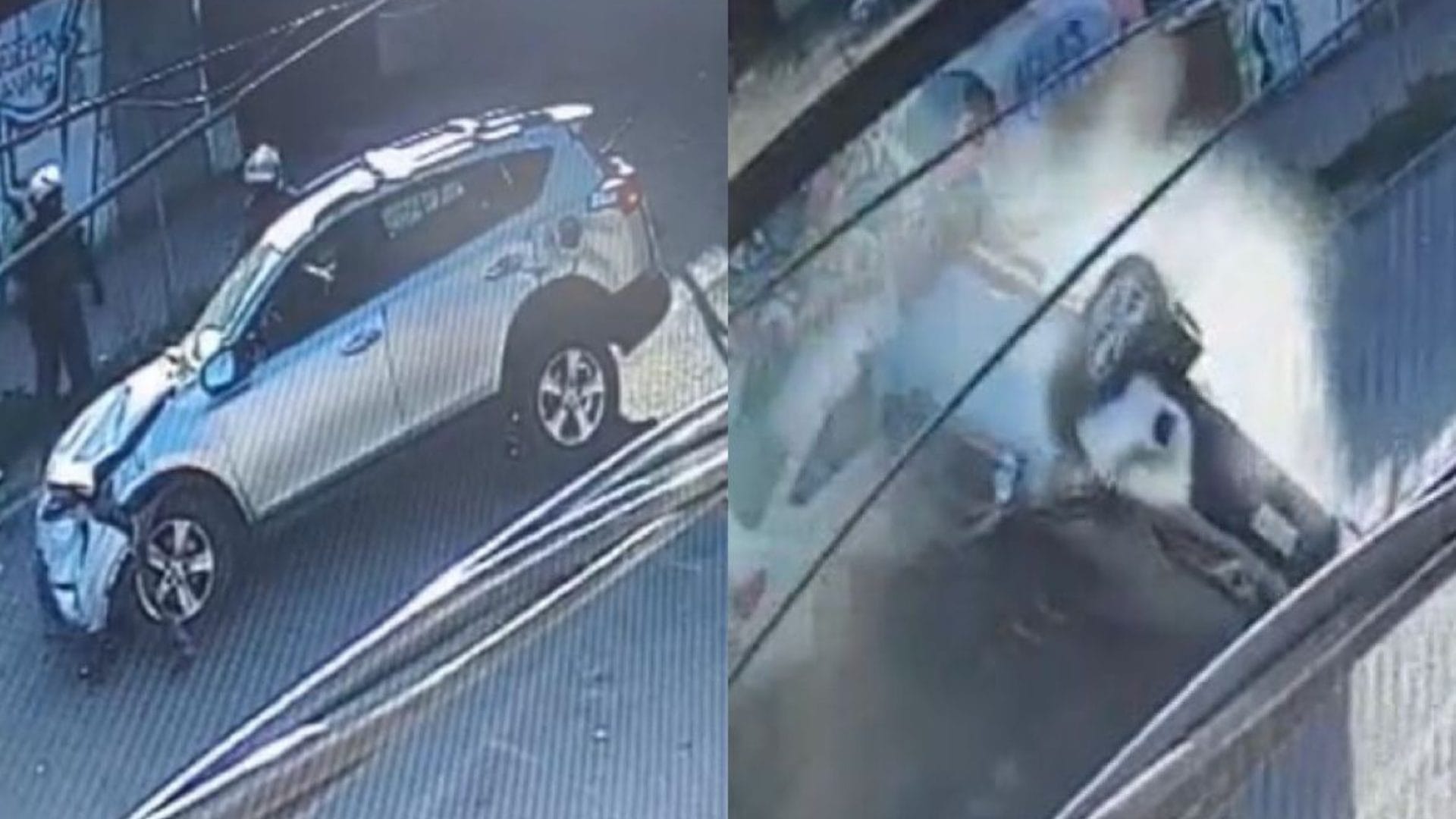 Joven de 17 años evadió control e intentó atropellar a Carabineros en San Joaquín: Terminó volcado