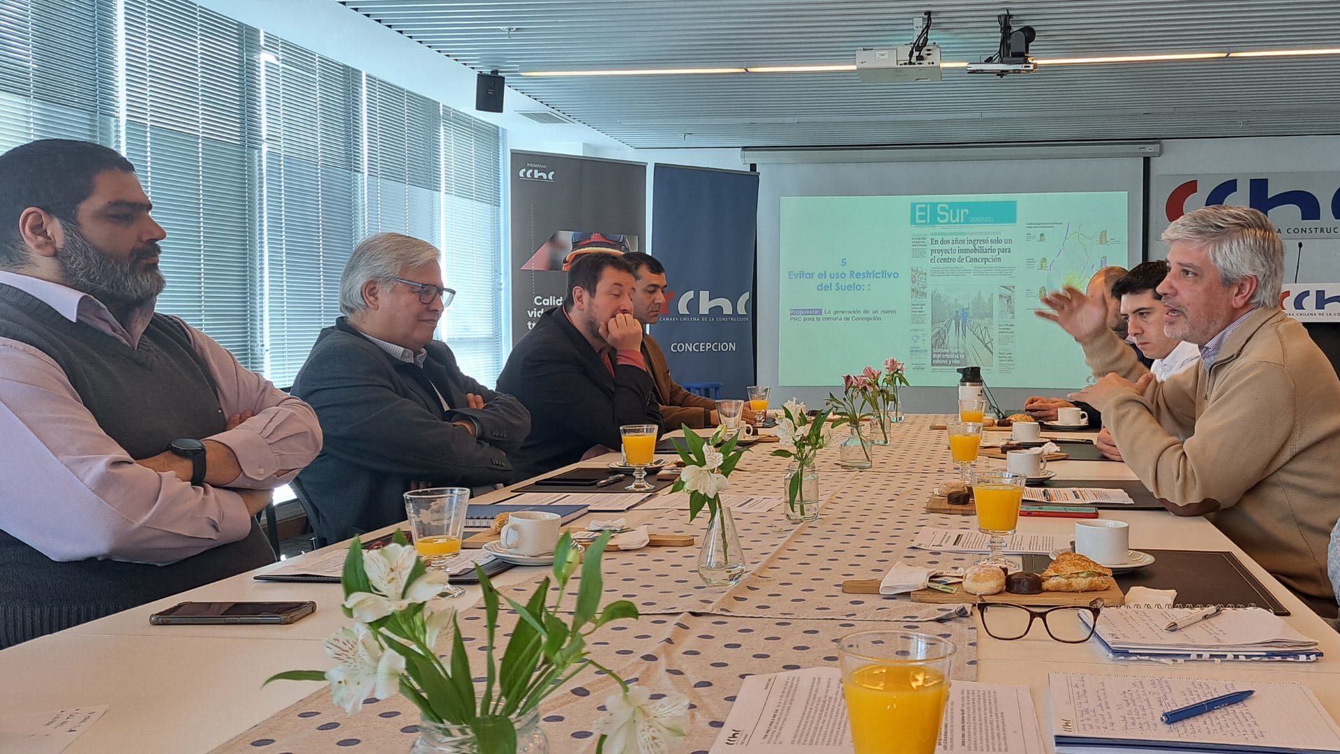 CChC Concepción presentó agenda de reactivación a parlamentarios con foco en la vivienda público privada e infraestructura