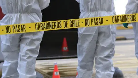 Tiroteo en el centro de Santiago: Delincuentes balean en el rostro a ciudadano peruano