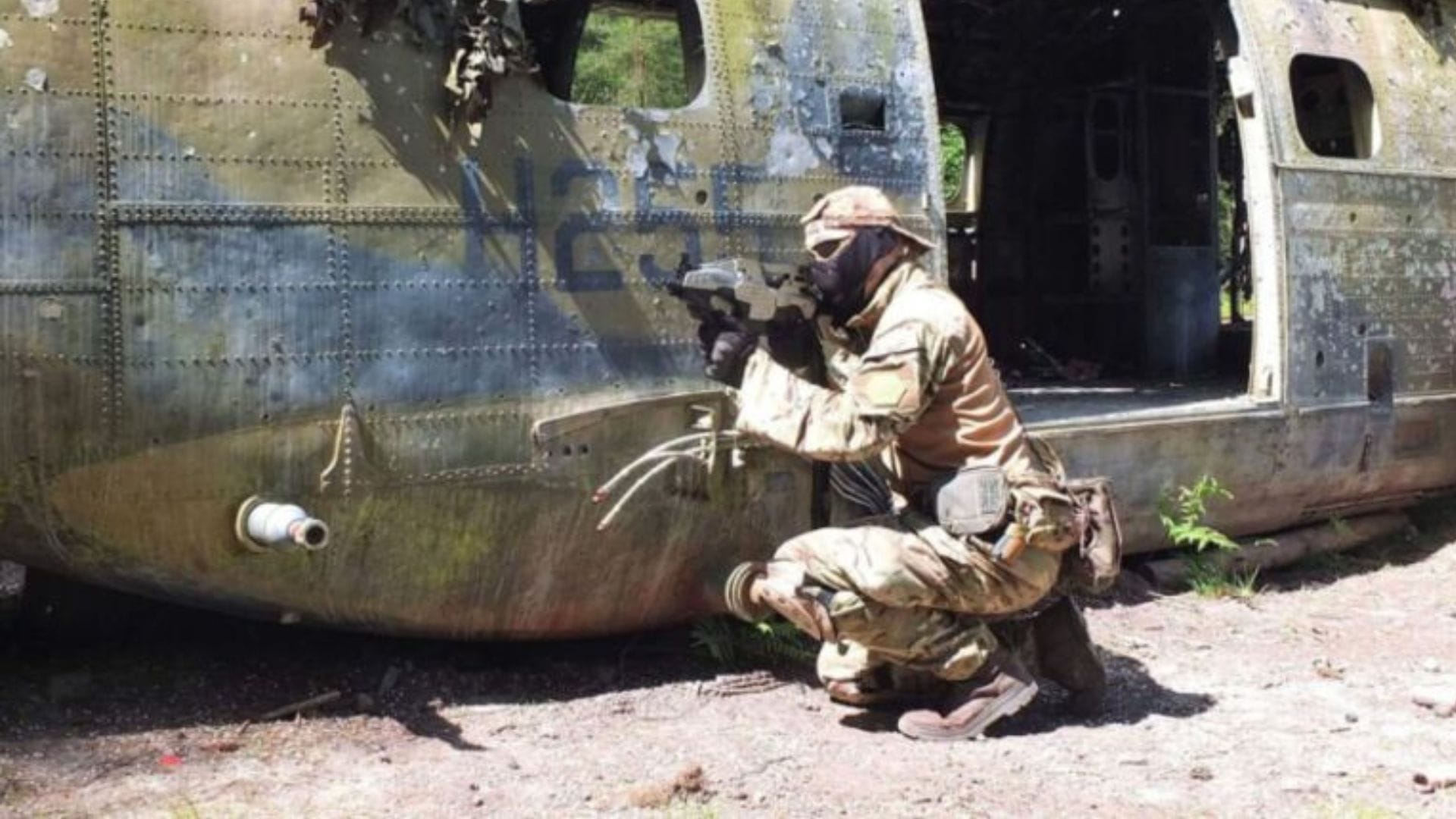 “Helicóptero de la muerte” de Pinochet terminó en un parque de paintball del Reino Unido
