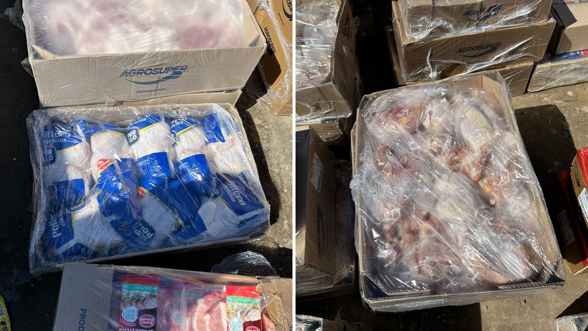Detienen a 14 personas por asalto a camión en Cerillos: Robaron cuatro toneladas de carne
