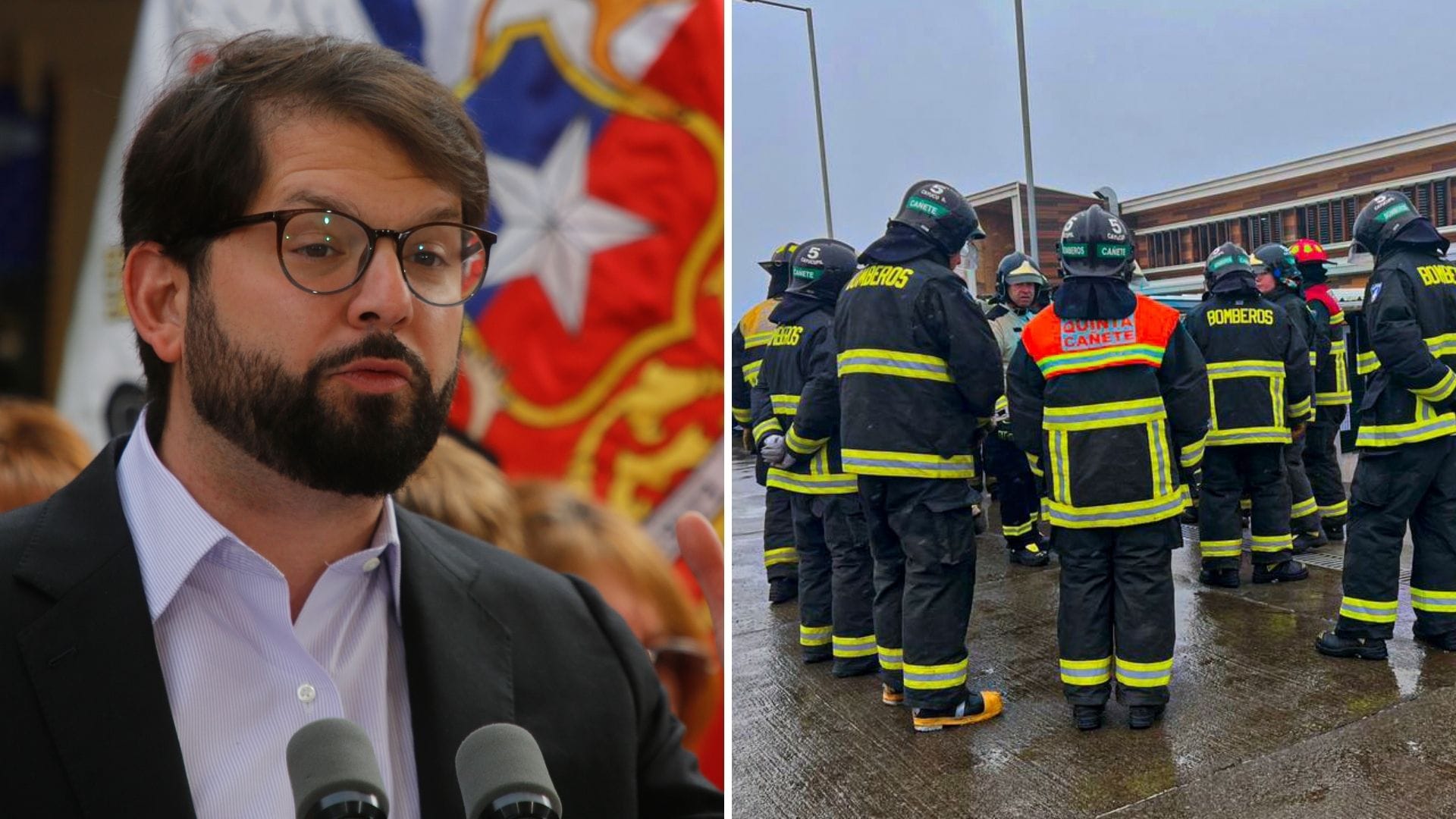 Presidente Boric tras muerte de bombero en Cañete: “Su sacrificio representa los valores que inspiran nuestra Patria”