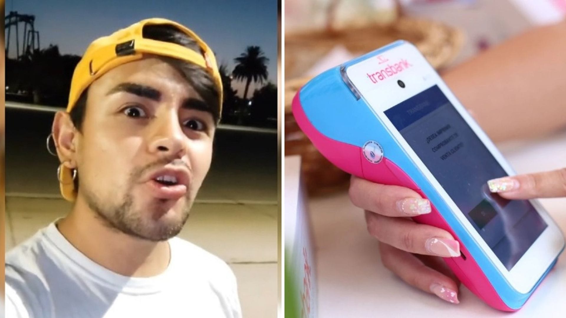 Tiktoker mexicano quedó en shock por sistema de pago chileno: “Allá, te mandan a la chingada”