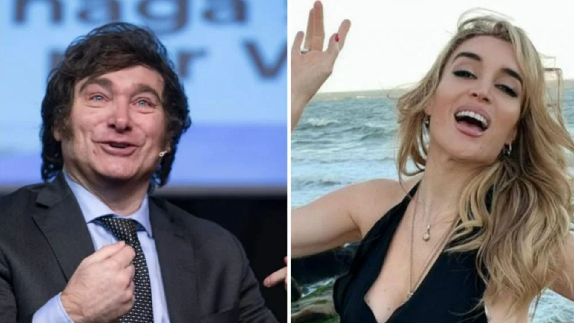 La delgada línea entre política y humor: El romance de Javier Milei con reconocida comediante