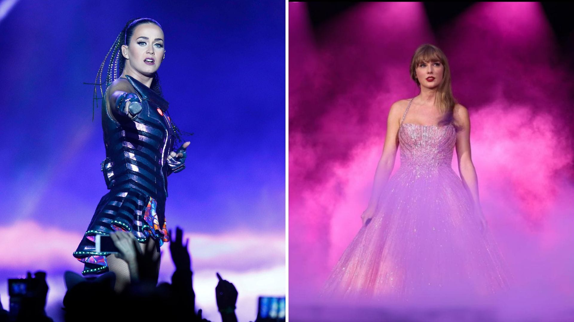Katy Perry “se puso la capa”: Tiró indirecta a Taylor Swift por no incluir a Chile en su gira