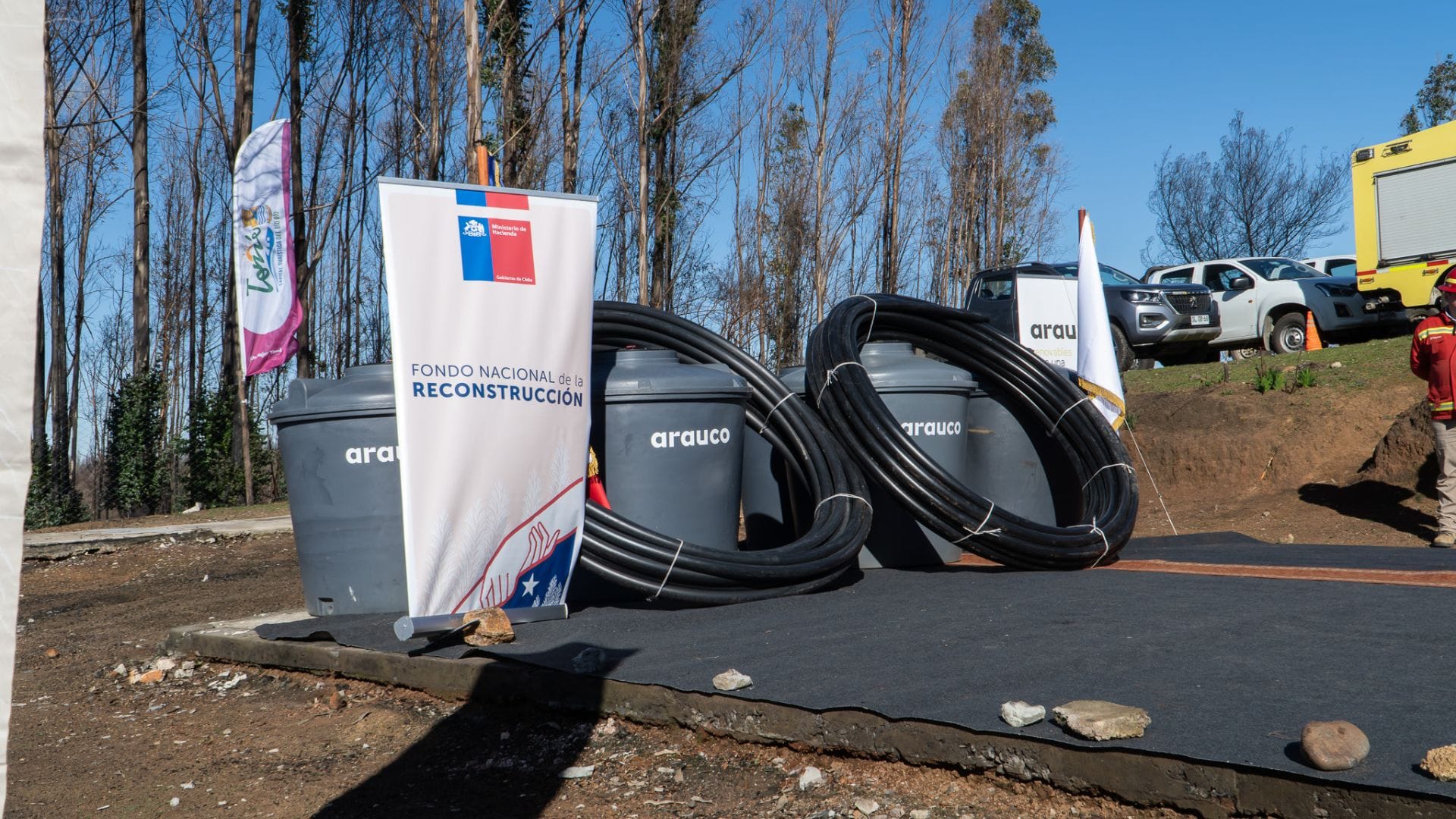 Proyectos de agua potable rural en 4 comunas del Biobío serán financiados con el Fondo para la Reconstrucción