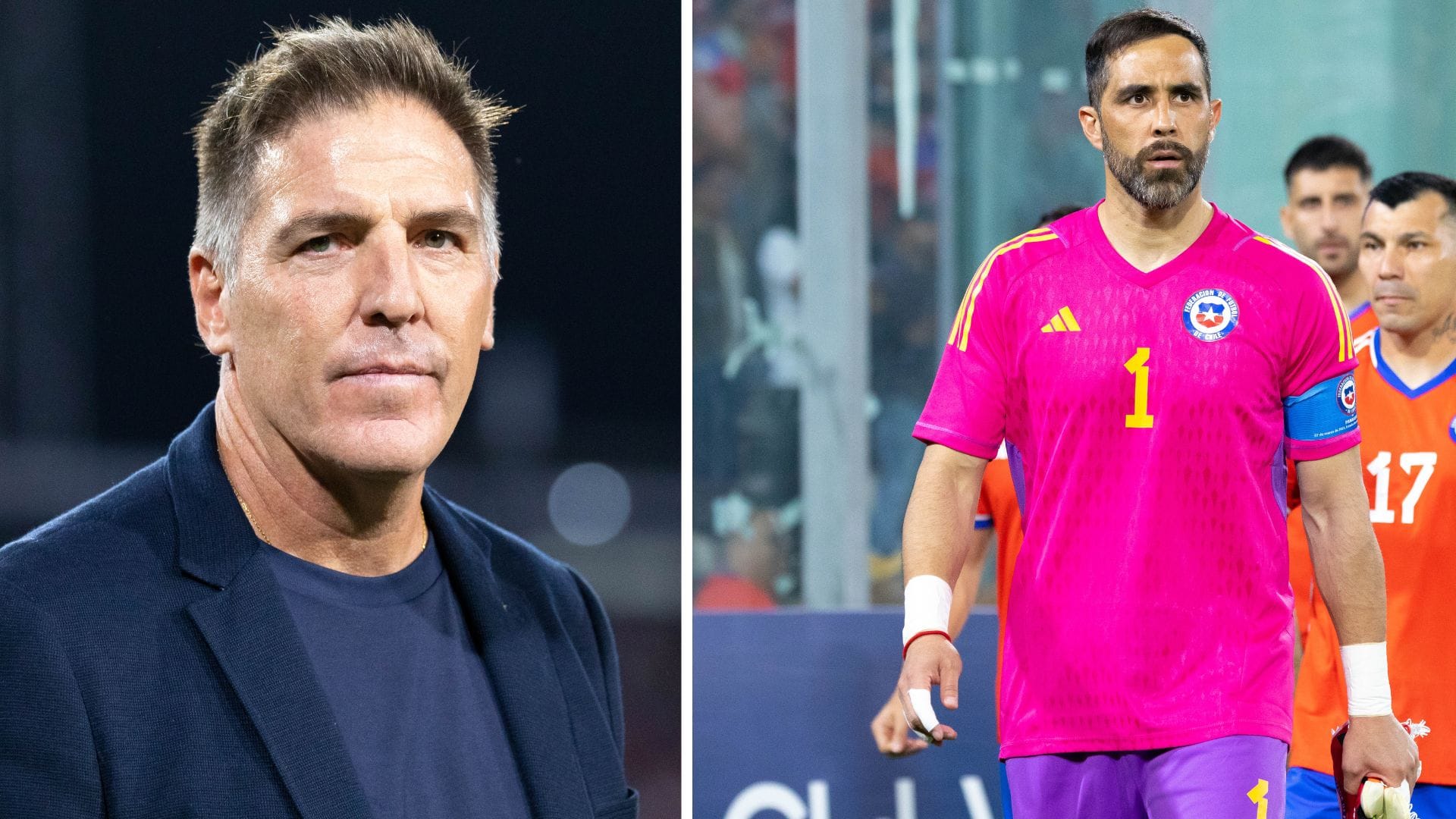 Berizzo se cierra ante la posibilidad de que Claudio Bravo esté en Santiago 2023