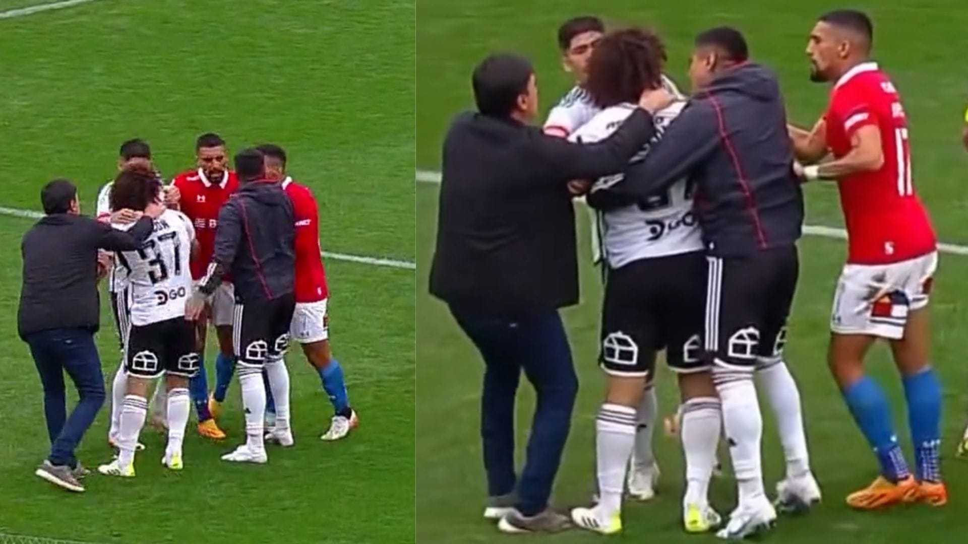 La furia incontrolable de Falcón: Hasta Quinteros se fue a calmar al central