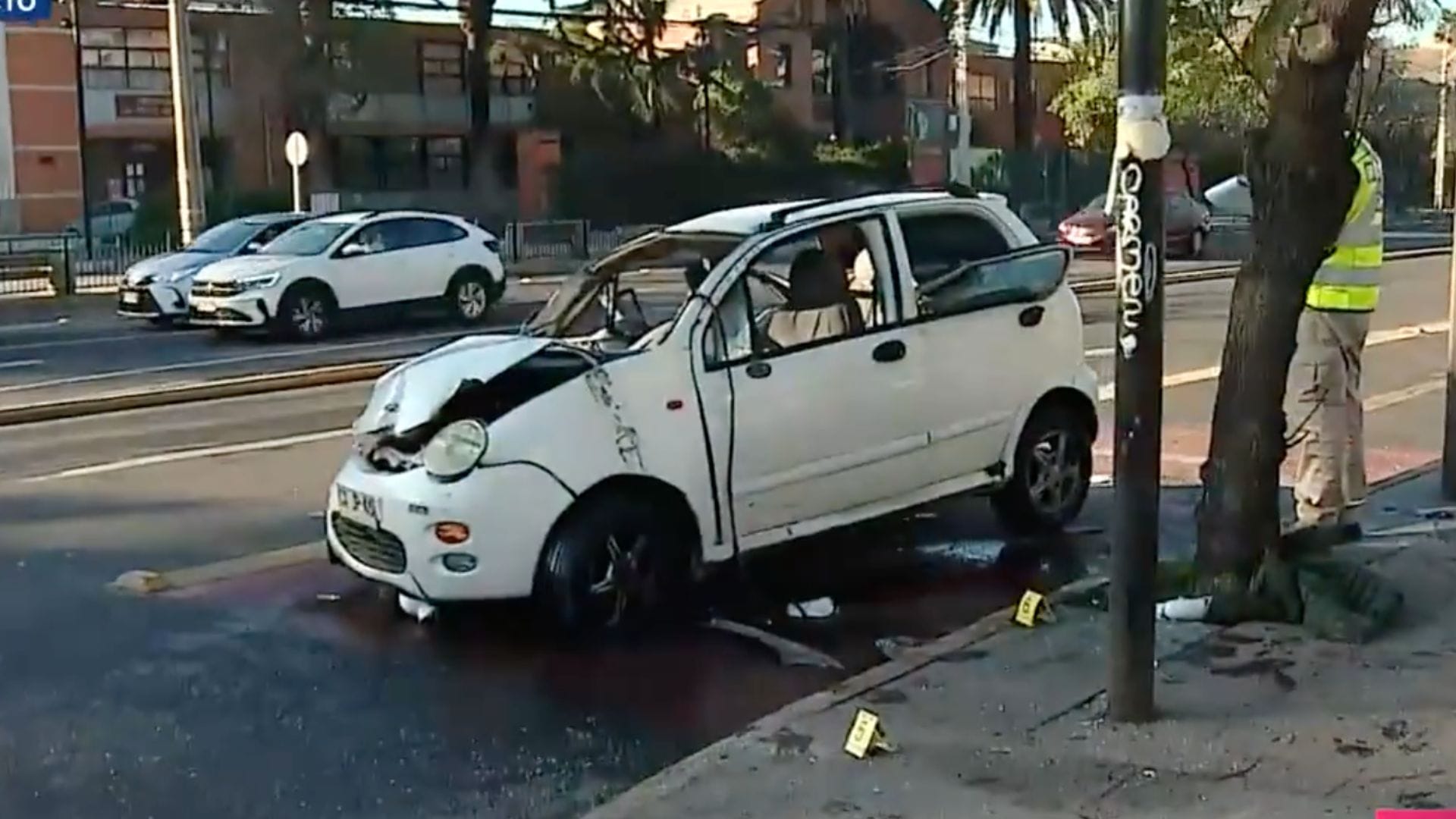 Conductor ebrio chocó con auto de aplicación: Padre muere y su familia resulta herida tras grave accidente de tránsito en San Miguel