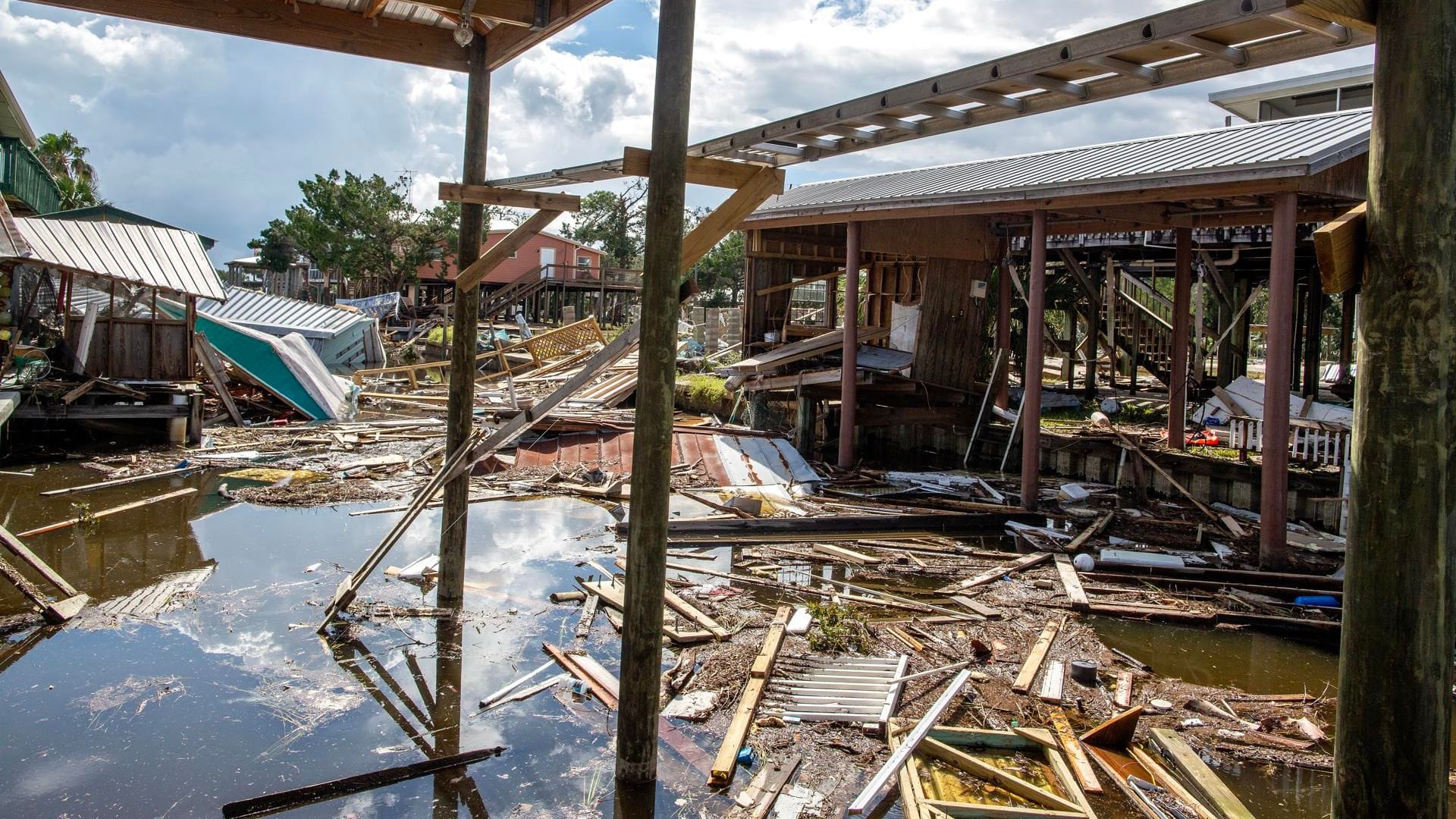 Huracán Idalia: Las imágenes que evidencian los daños tras el paso de la histórica tormenta