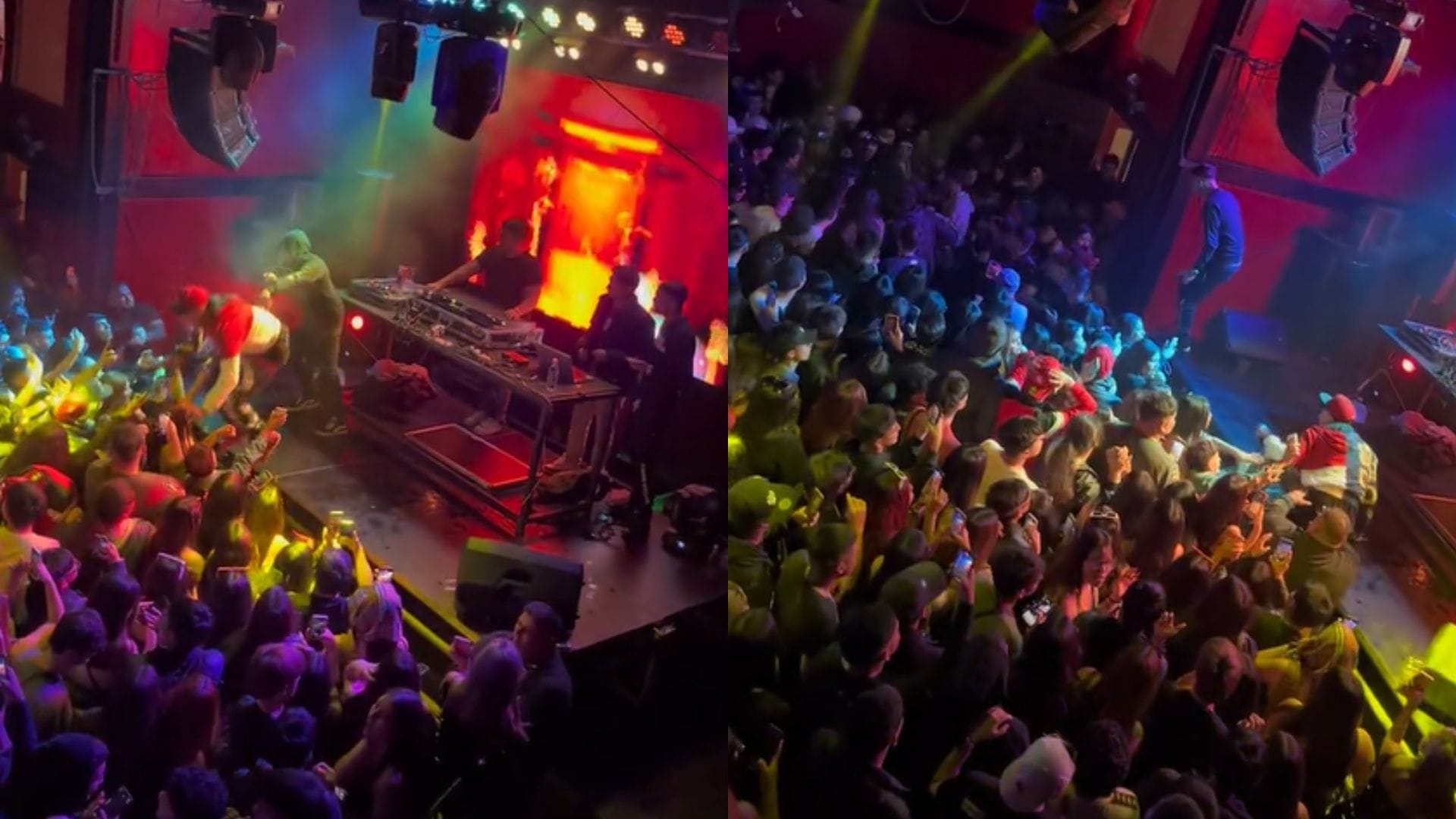 Artista urbano fue agredido por un sujeto encapuchado en pleno concierto en Arica