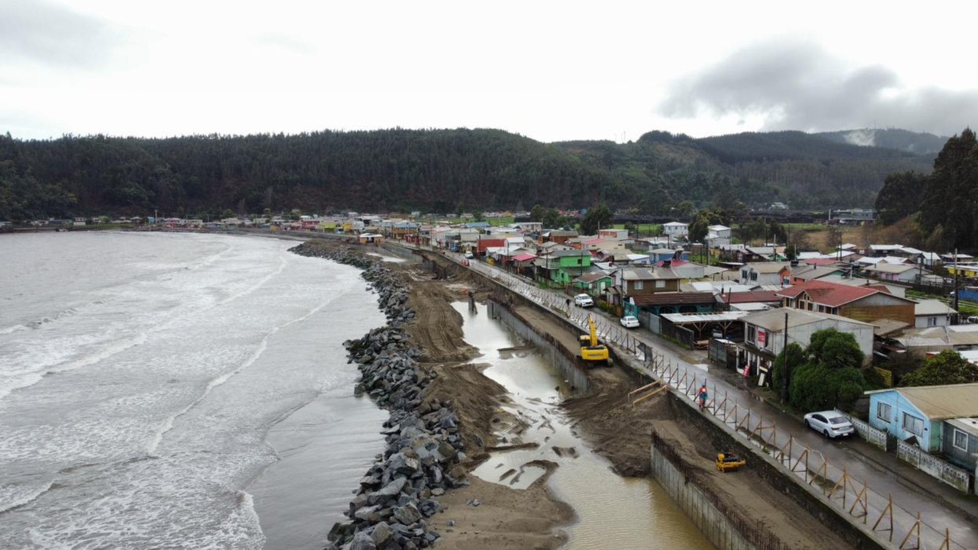 Borde costero de playa Colcura en Lota será entregado el primer trimestre del próximo año