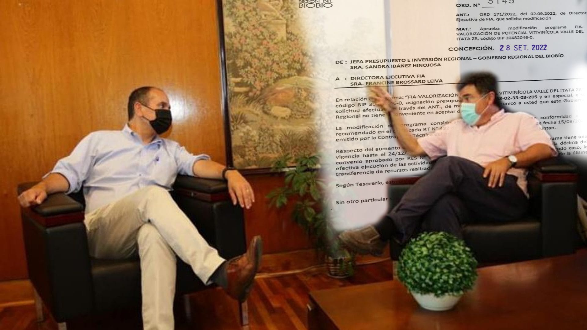 Las dudas que genera cierre del convenio por $340 millones para potenciar viñas de Itata entre fundación presidida por el ministro Esteban Valenzuela y Gore Biobío