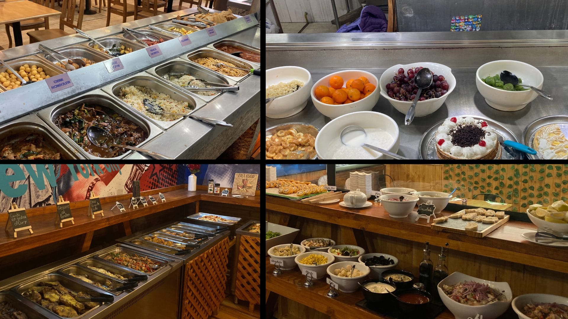 Tenedores libres en Concepción: 5 buffet para ir a comer a gusto