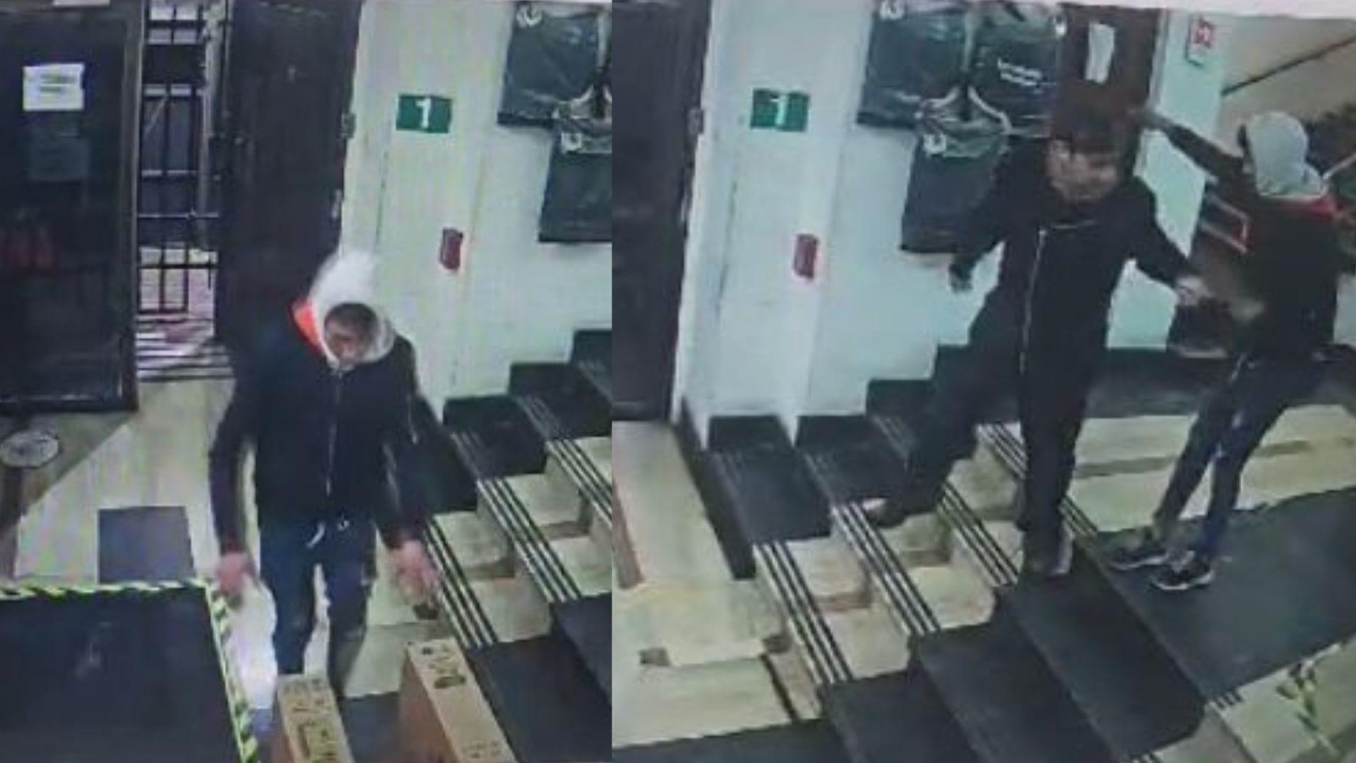 Sujeto irrumpió en oficina de Codelco en Santiago para robar televisores: Amenazó con un cuchillo a los guardias