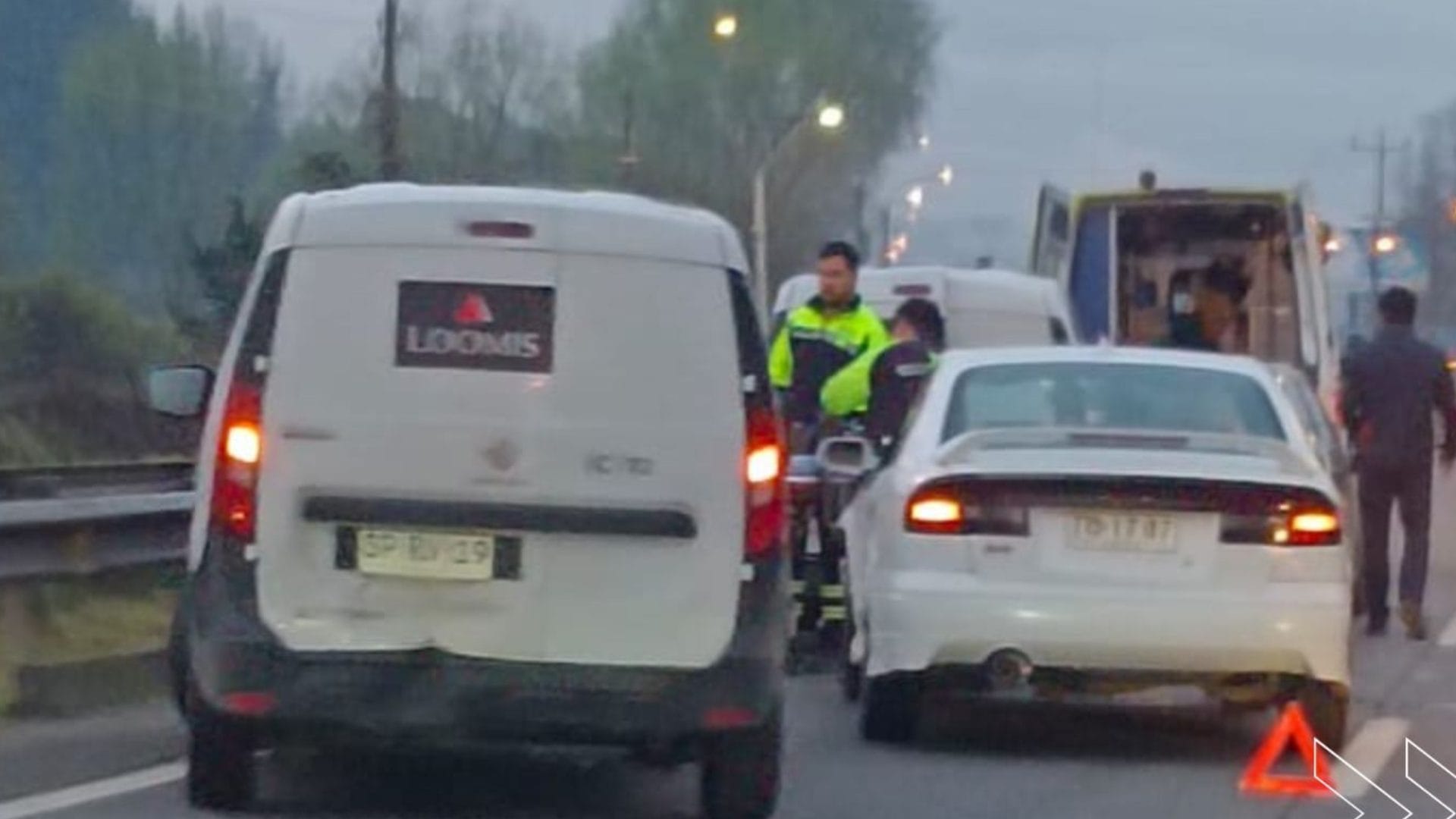 Accidente de tránsito provocó gran congestión vehicular desde Penco a Concepción