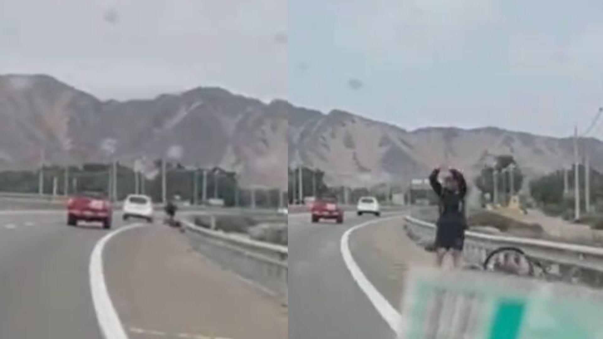 Manejaba fuera de la pista: Conductor atropelló a ciclista y fue detenido en Copiapó