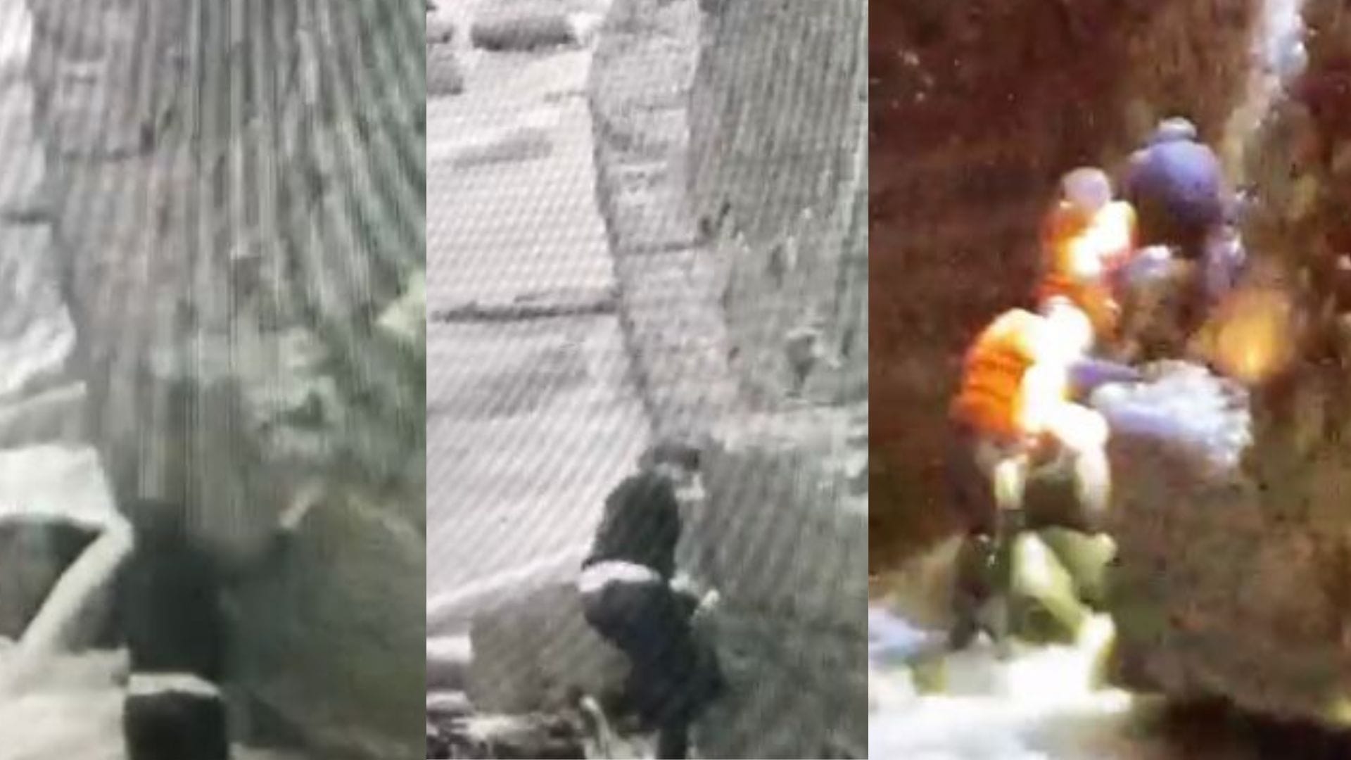 Sujeto huyó y se lanzó al mar para evitar detención: Se escondió al interior de cañería en Iquique