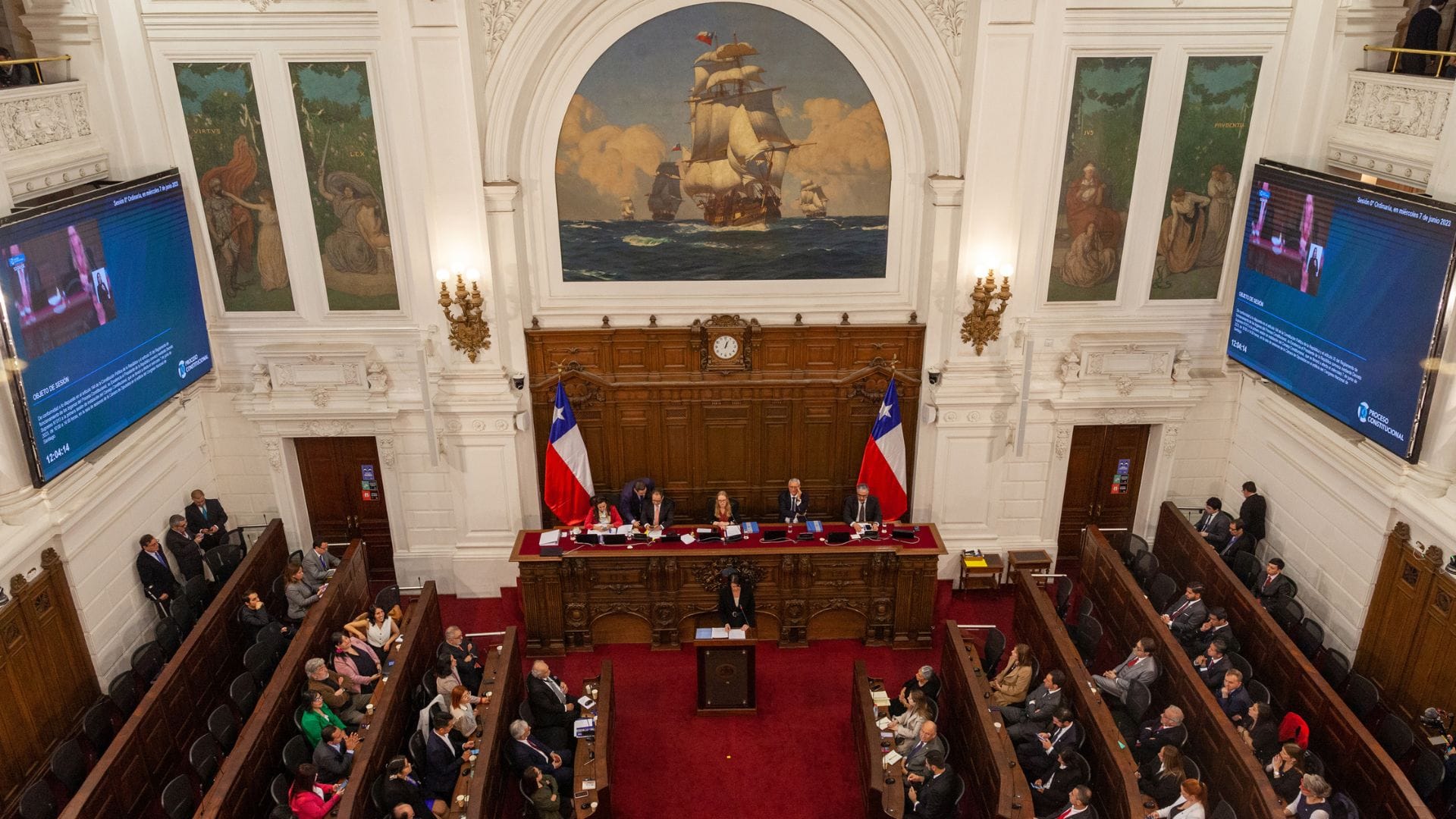 Encuesta Cadem: Opción “a favor” de la Nueva Constitución gana terreno y sube 6 puntos
