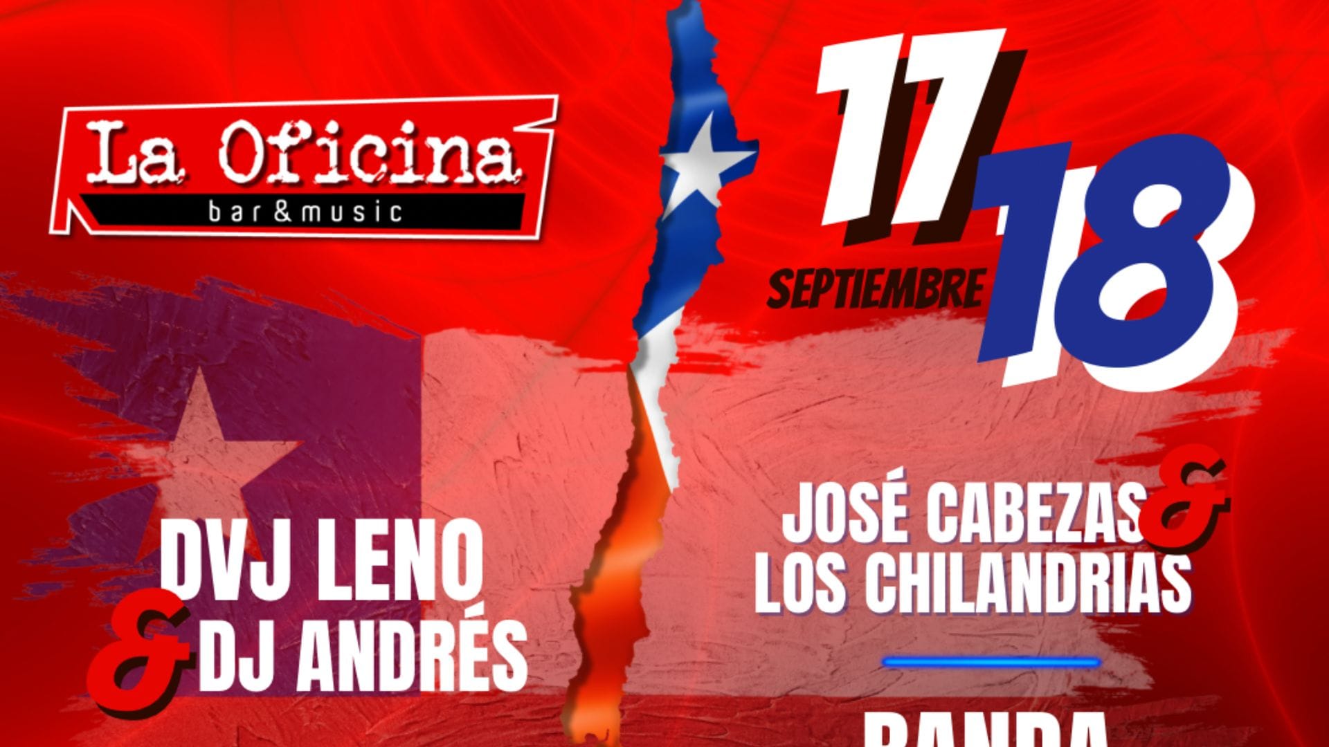 Una cruza entre cumbia y cueca: La fiesta dieciochera que llegará a Pub La Oficina en Concepción