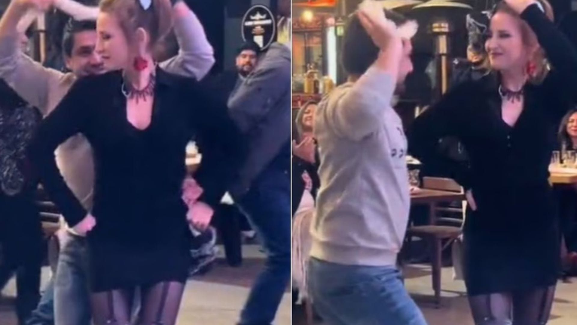 “Qué lindo baila”: Sigrid Alegría rompió la pista con coqueta cueca brava en fonda