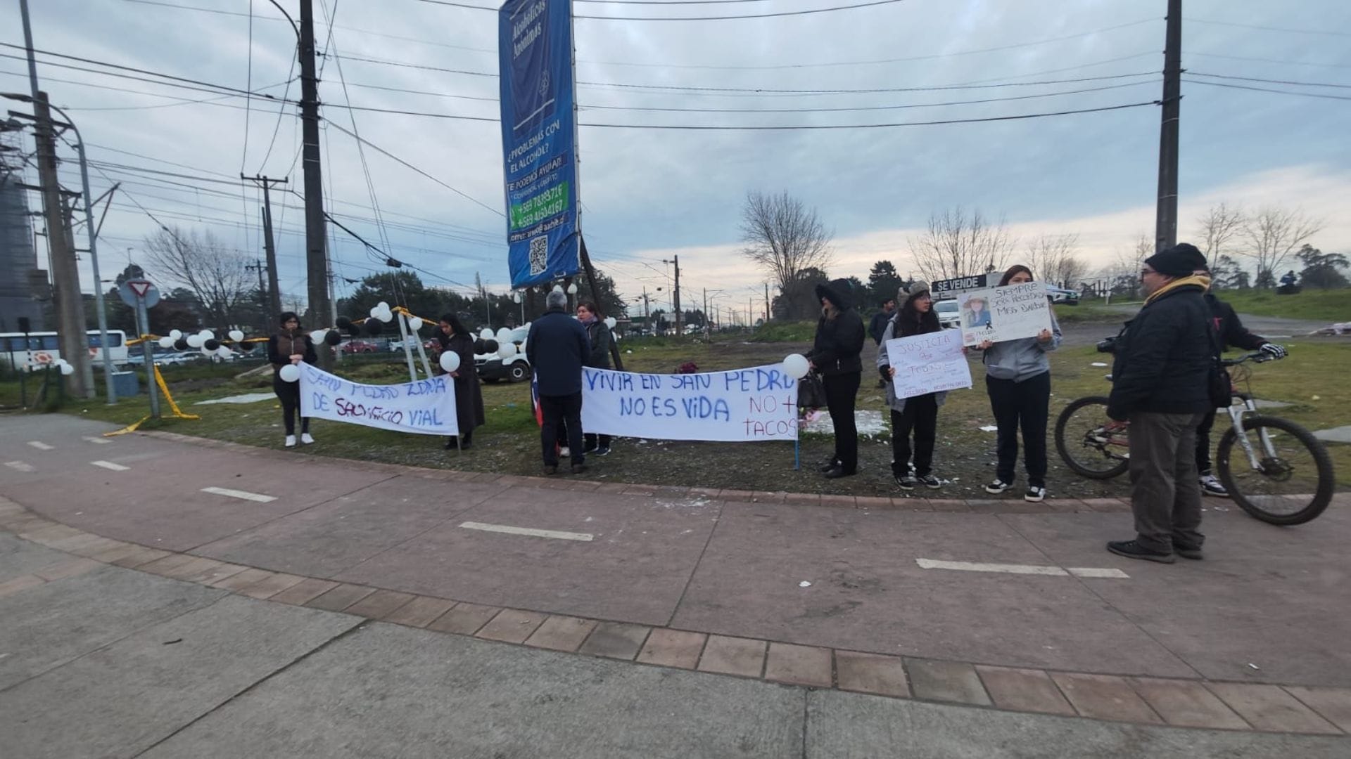 Vecinos de Boca Sur interpondrán recurso de protección tras accidente fatal del Biotrén