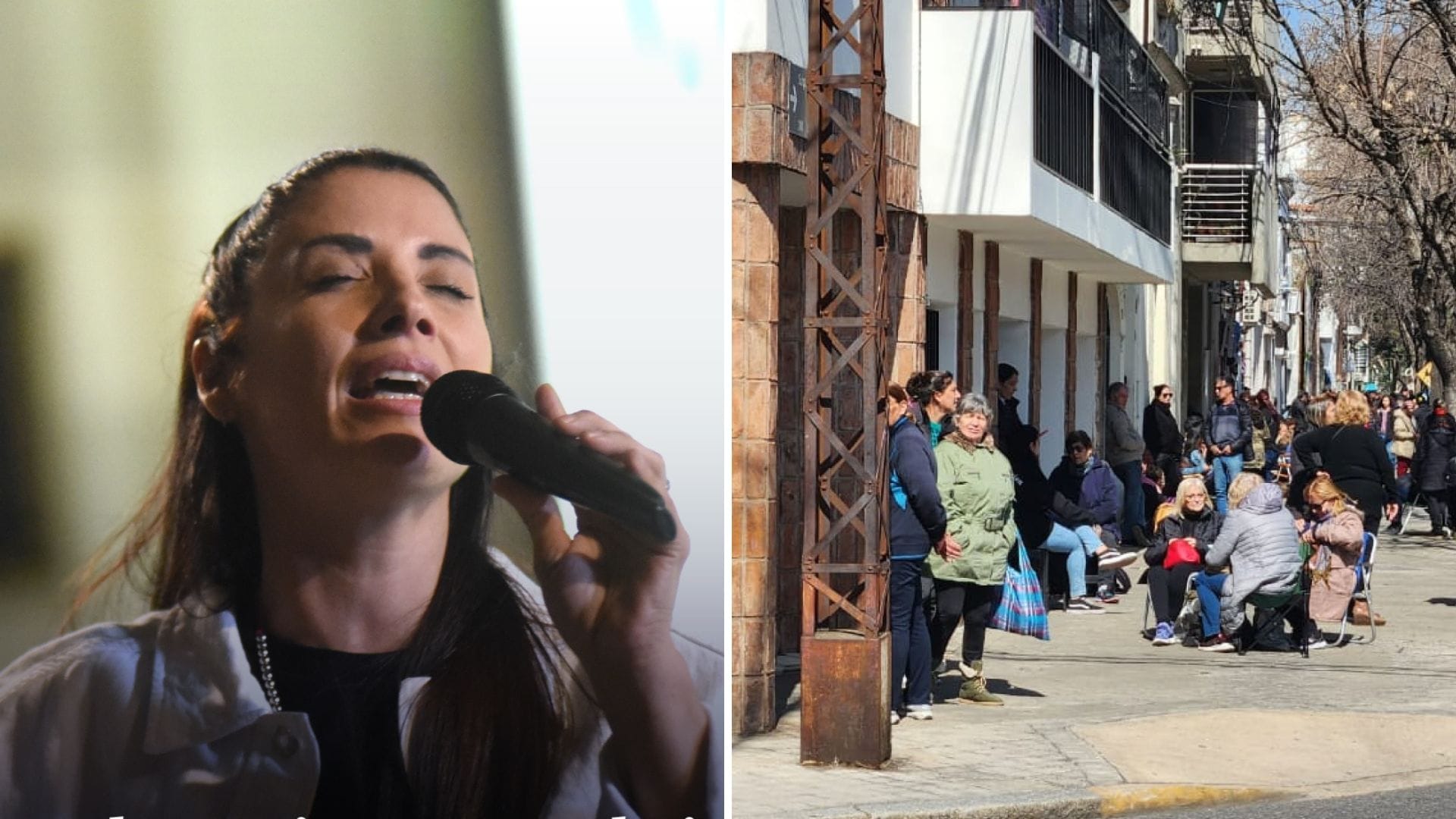 El fenómeno de Leda Bergonzi: La “sanadora” de Rosario por la que cientos de fieles acampan