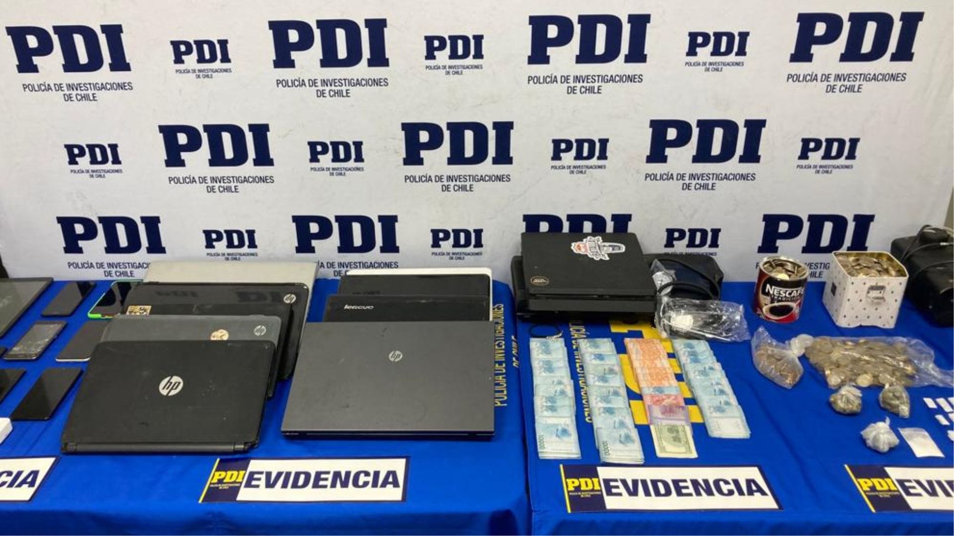 Tres detenidos en operativo en Concepción: Pertenecían a banda ”Las Maravillas del Corte”