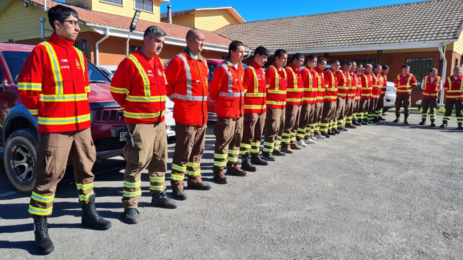 Con preparación física brigadistas de Conaf se preparan para el combate de incendios en el Biobío