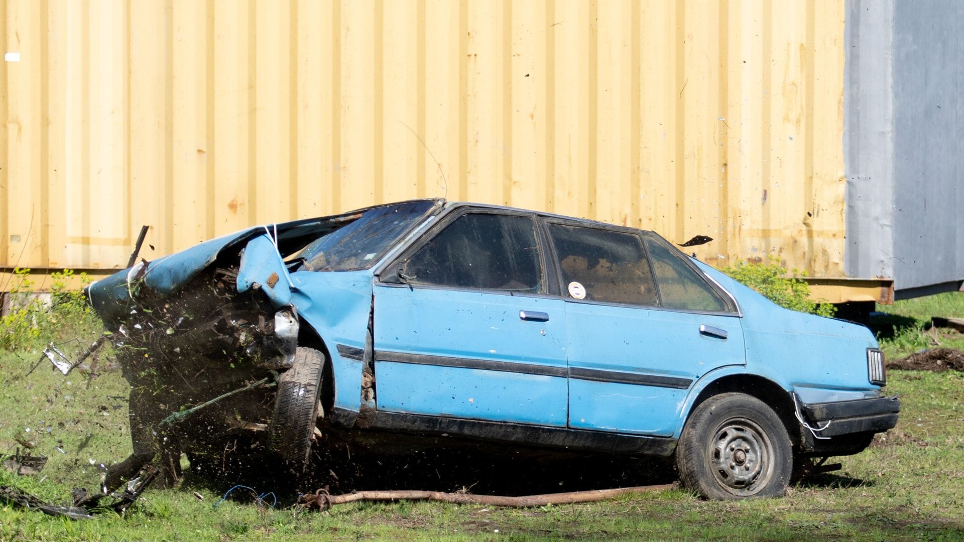 Vehículo cae 7 pisos en Chiguayante: Campaña  llama a prevenir accidentes de tránsito