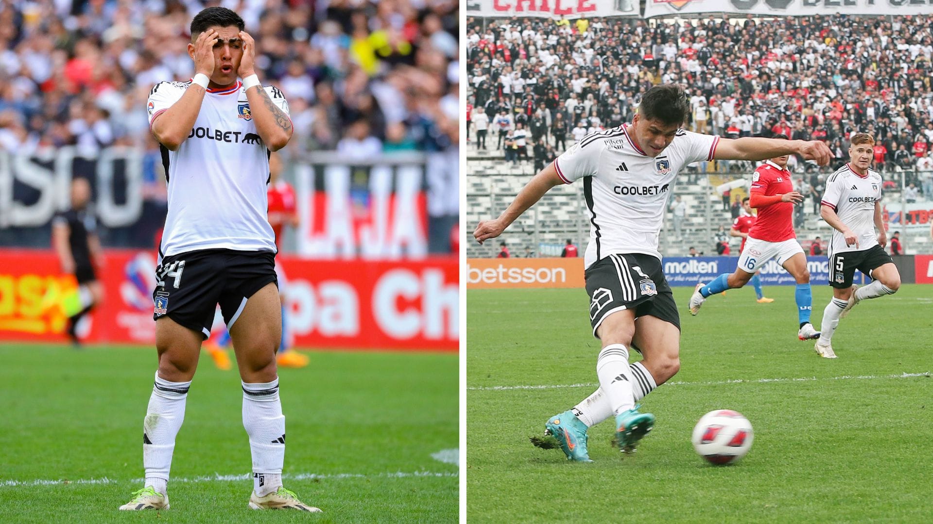 Damián Pizarro y Jordhy Thompson volvieron a los entrenamientos de Colo Colo