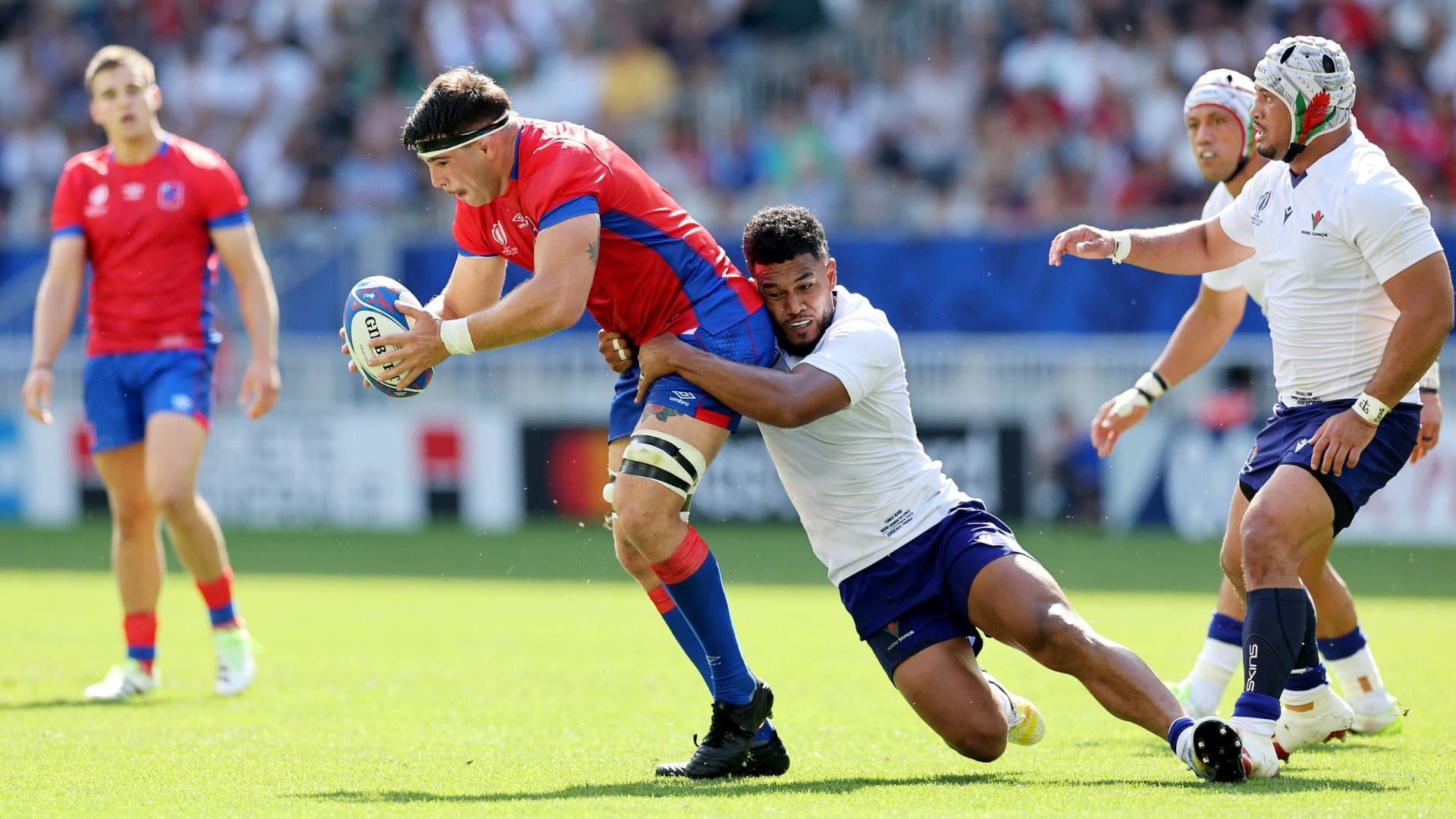 Dieron batalla pero no alcanzó: Los Cóndores cayeron ante Samoa en su segunda presentación por el Mundial de Rugby