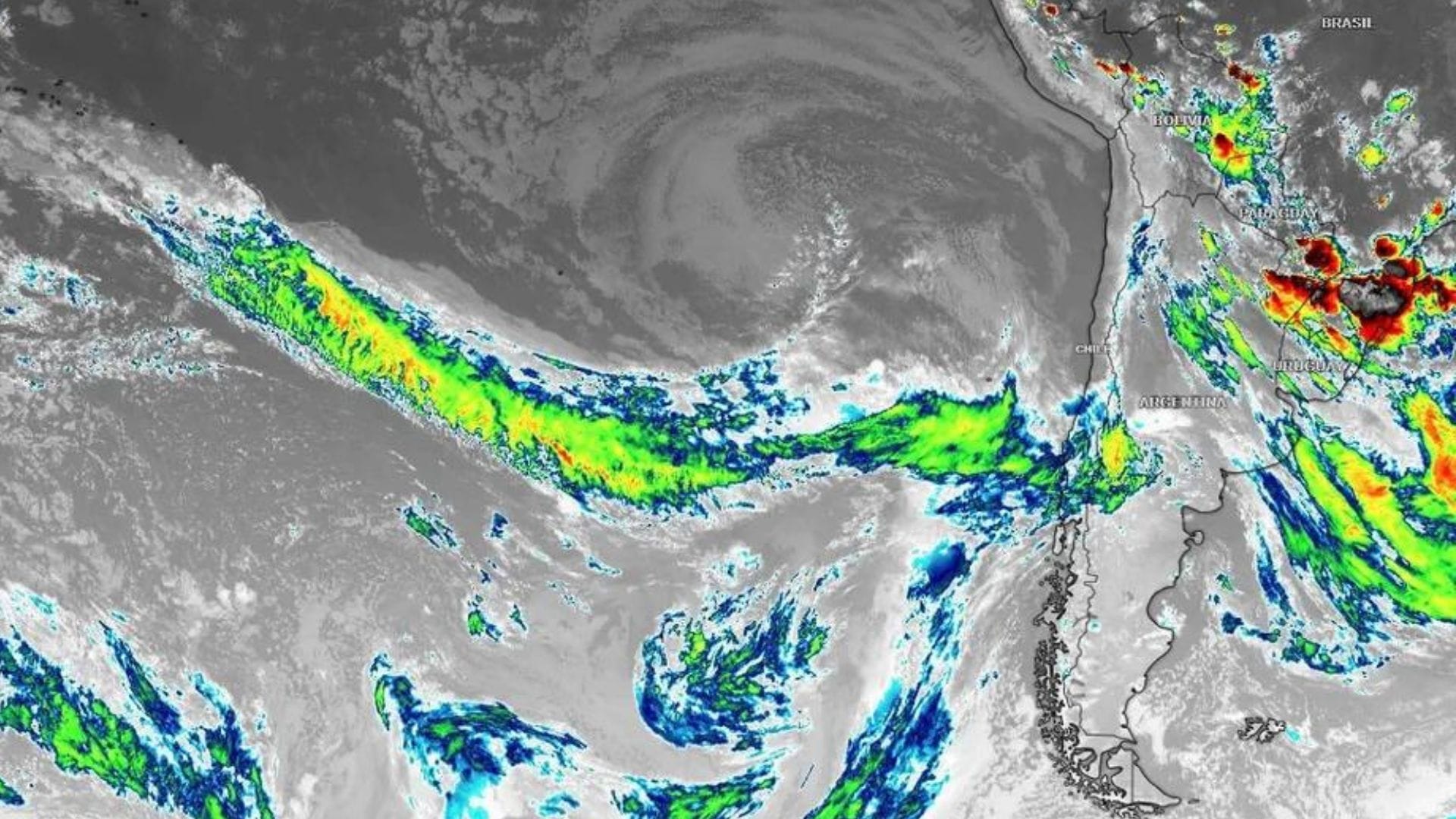 Dos ríos atmosféricos dejarán lluvias y nevadas en el centro y sur de Chile: ¿Cuánta agua caerá?