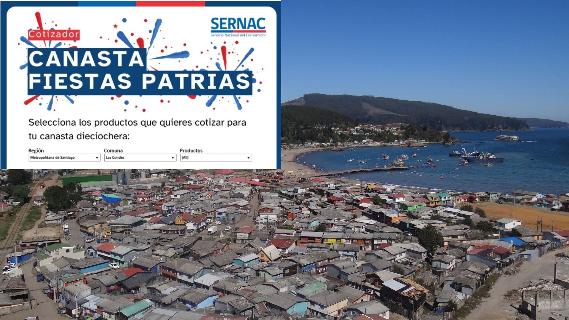 Editorial: ¿Será posible que la canasta dieciochera más cara de Chile esté en Lota?