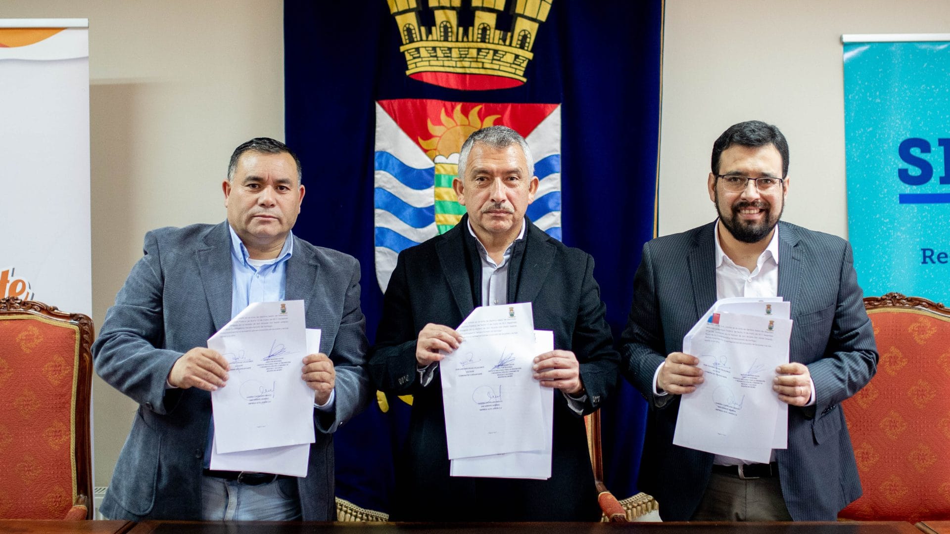 Firman convenio para ofrecer apoyo laboral a personas rehabilitadas en Chiguayante