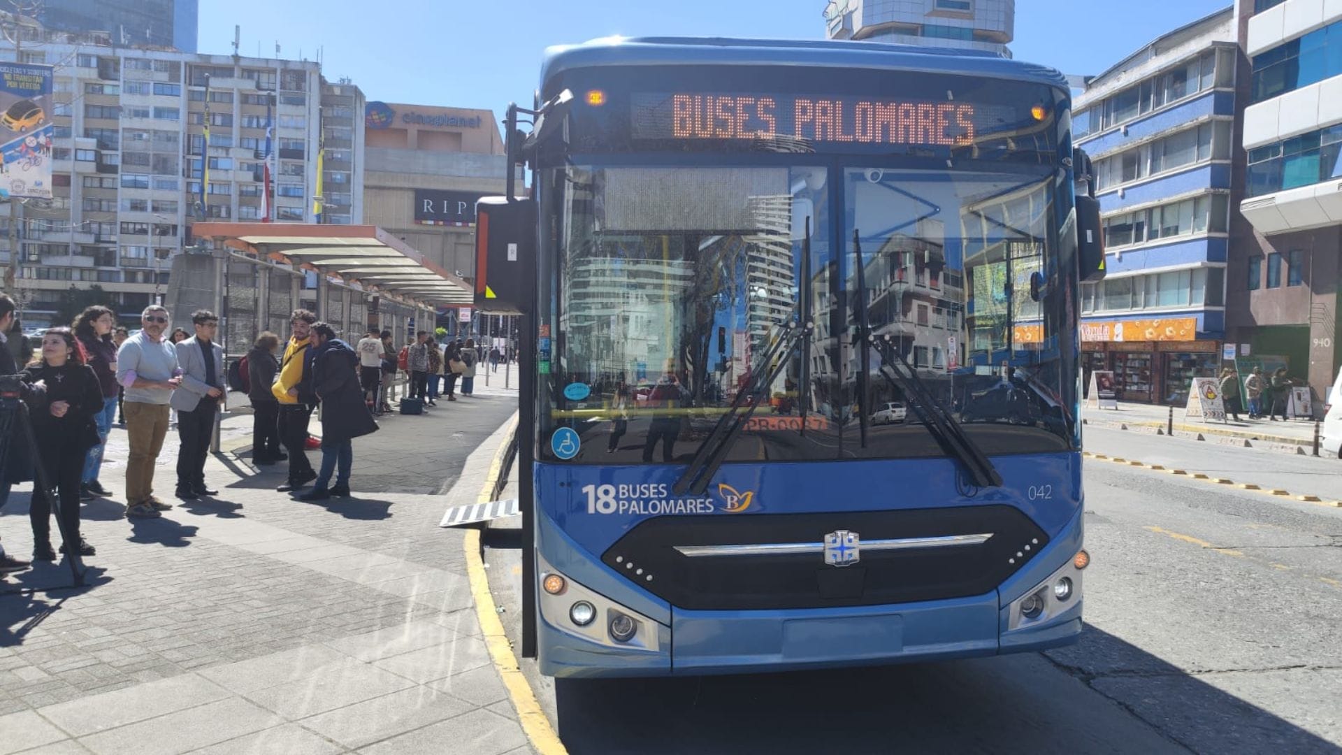 Con puertos USB, aire acondicionado y acceso universal: Así es la nueva micro que llega al sistema de transporte de Concepción