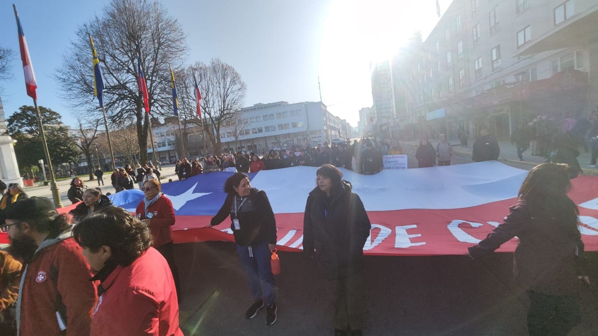 “Es una pérdida grave”: Gremios de salud  protestaron en Concepción por despido de honorarios tras fin de alerta por Covid-19