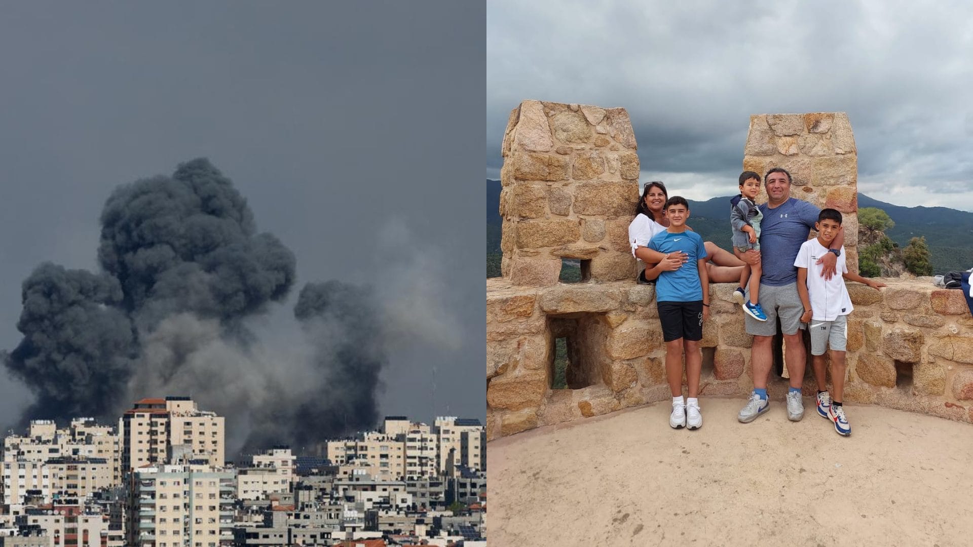 Familia de Concepción que vive en Israel narra el infierno de los ataques de Hamas que desataron la guerra