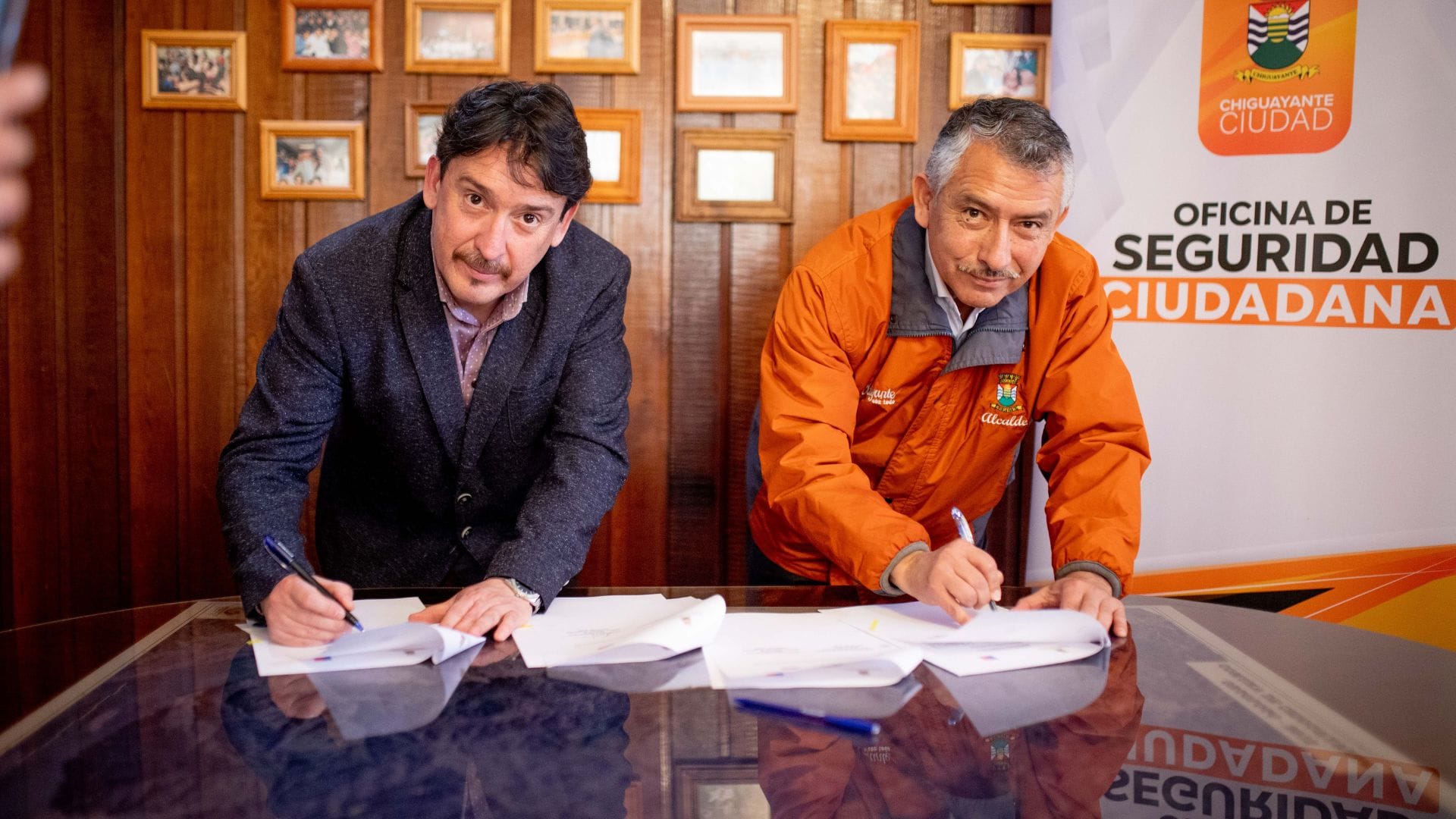 Firman convenio para la reinserción de jóvenes infractores de la ley del CIP-CRC de Coronel