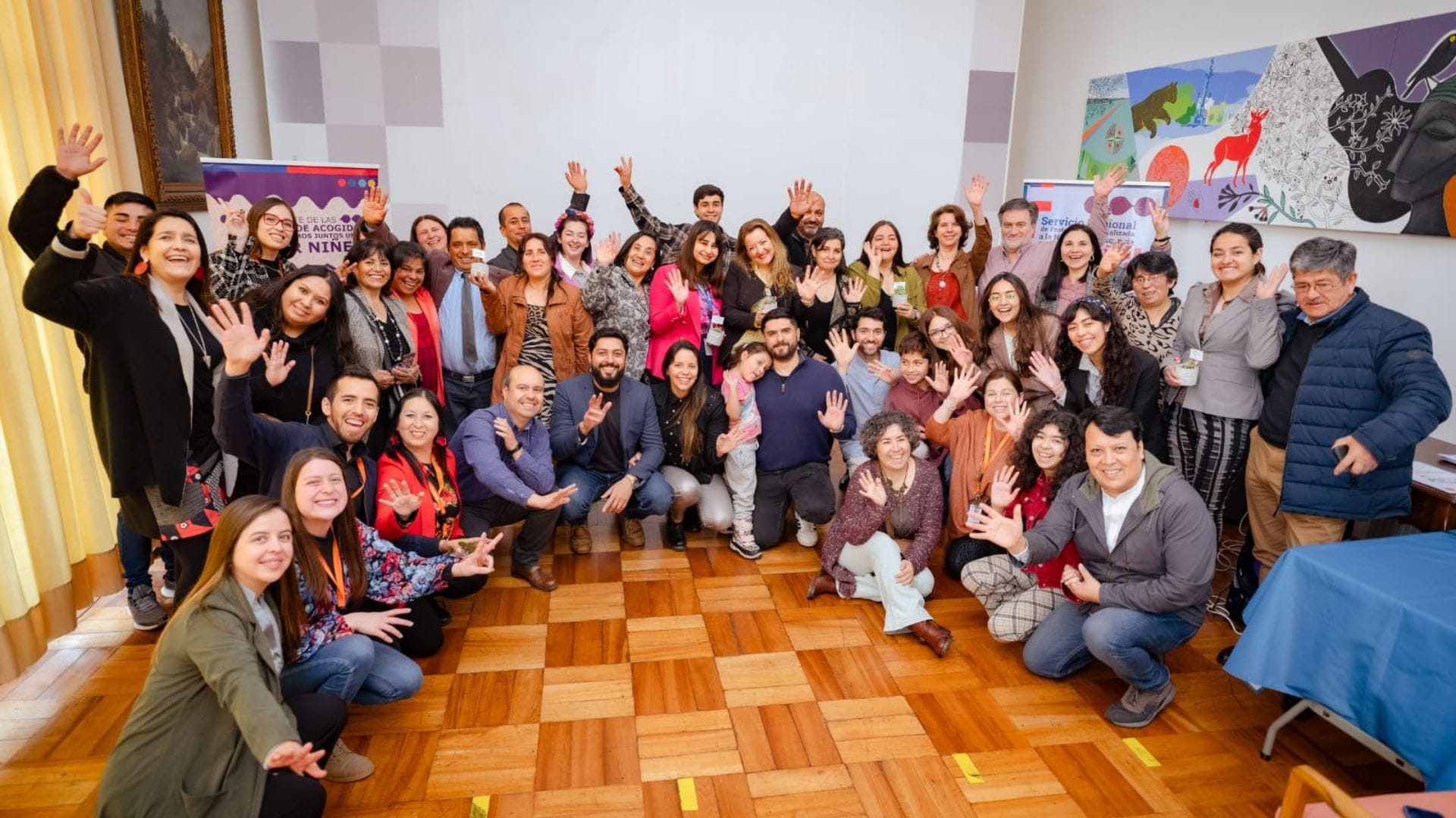 Doce familias fueron certificadas para ser hogares temporales de acogida de niños y adolescentes