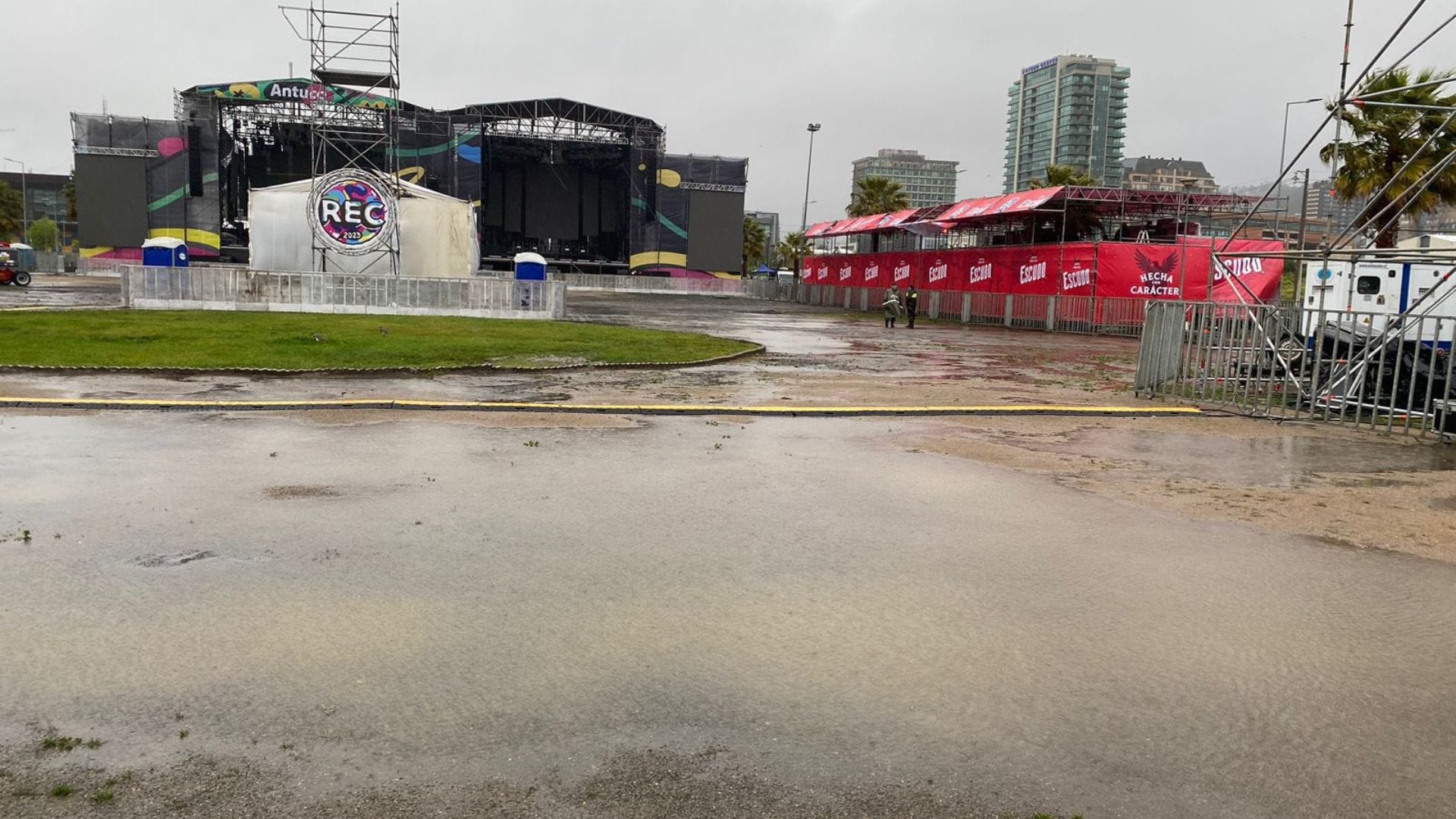 Lluvia obliga a postergar inicio del REC 2023 en Concepción